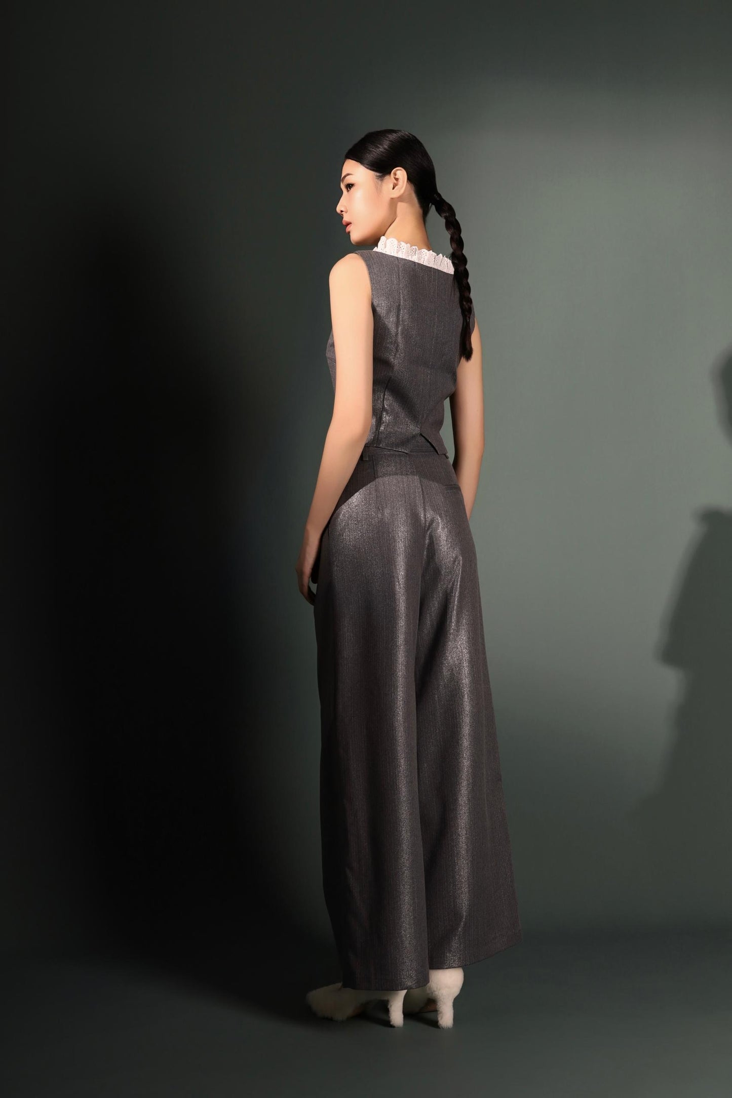 Stella Wide Legged Tailored Pants