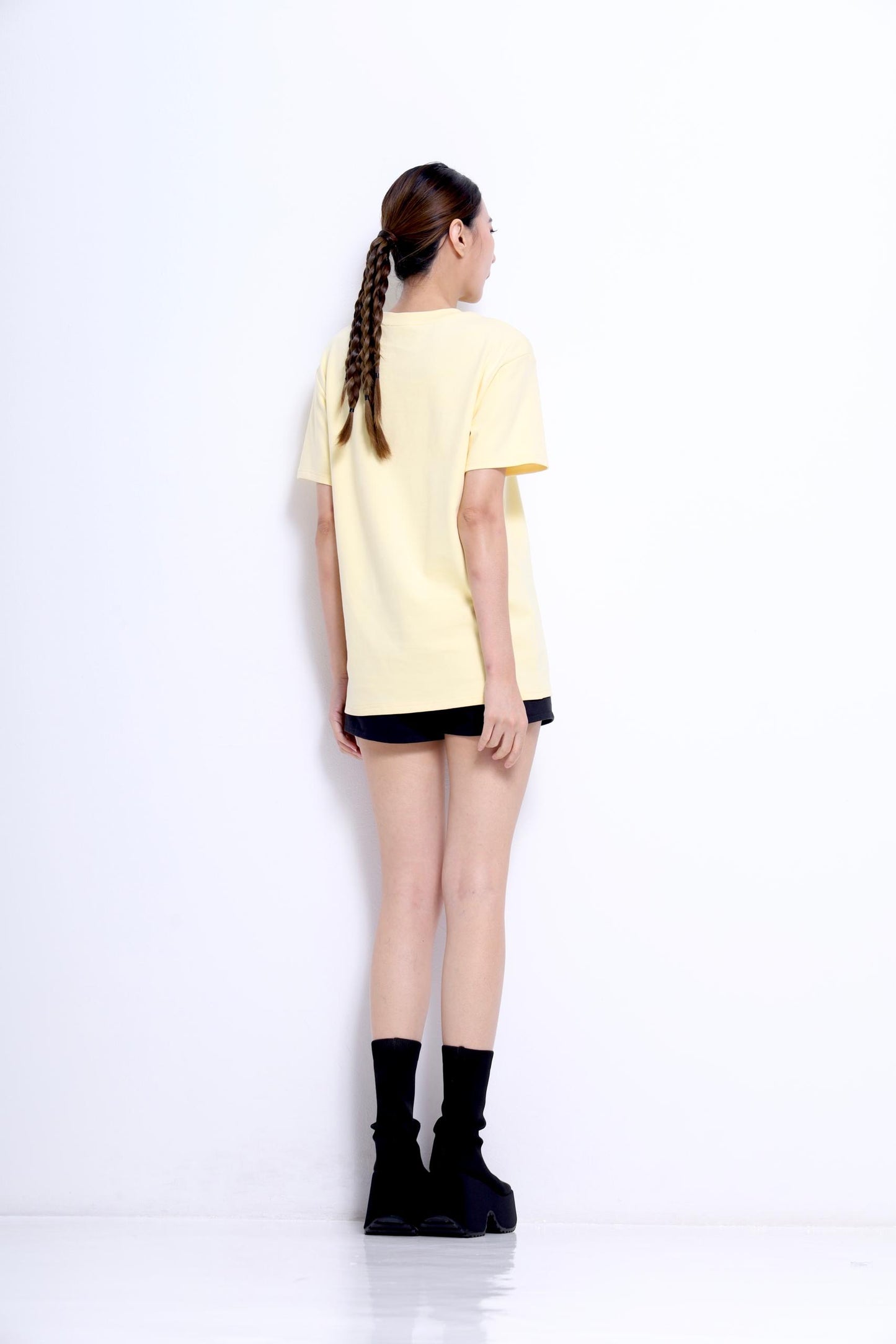 Puppy Embroidered Oversized Tee