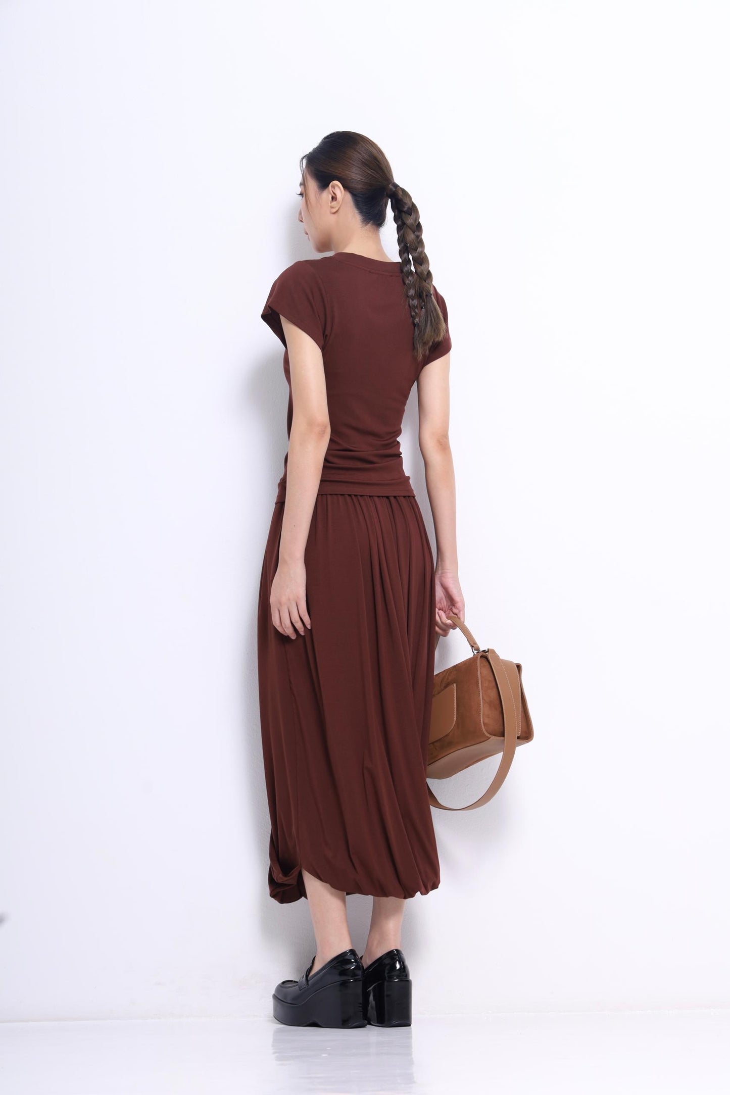 Jay Asymmetrical V-neck Tee
