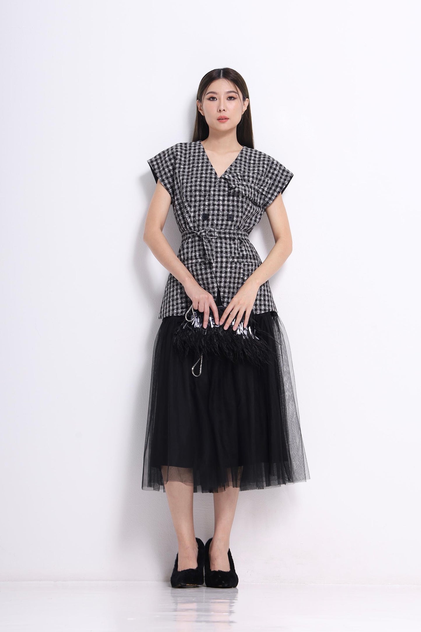 Ellina Flowy Tulle Skirt