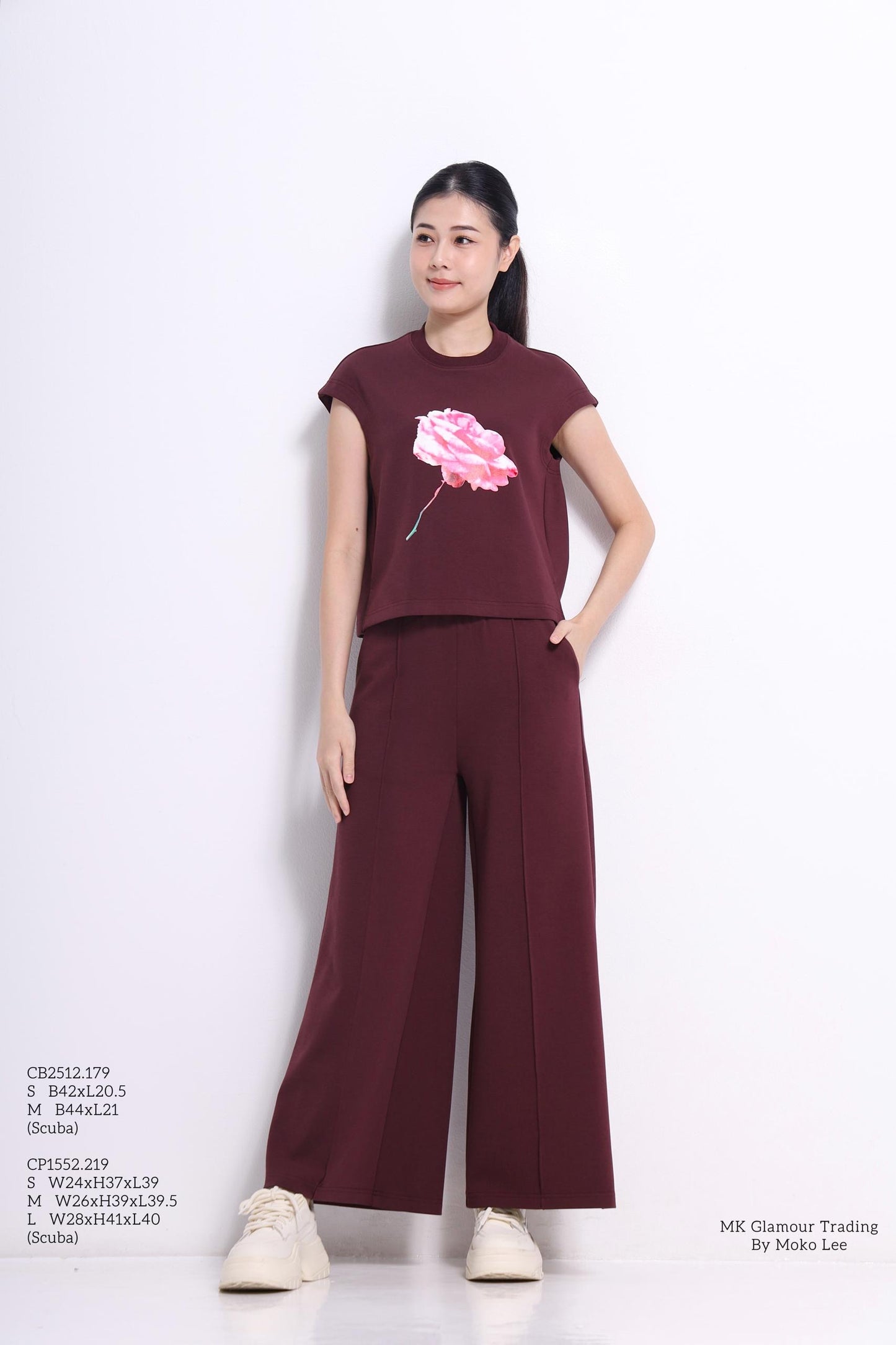 Rosa Scuba Track Pants