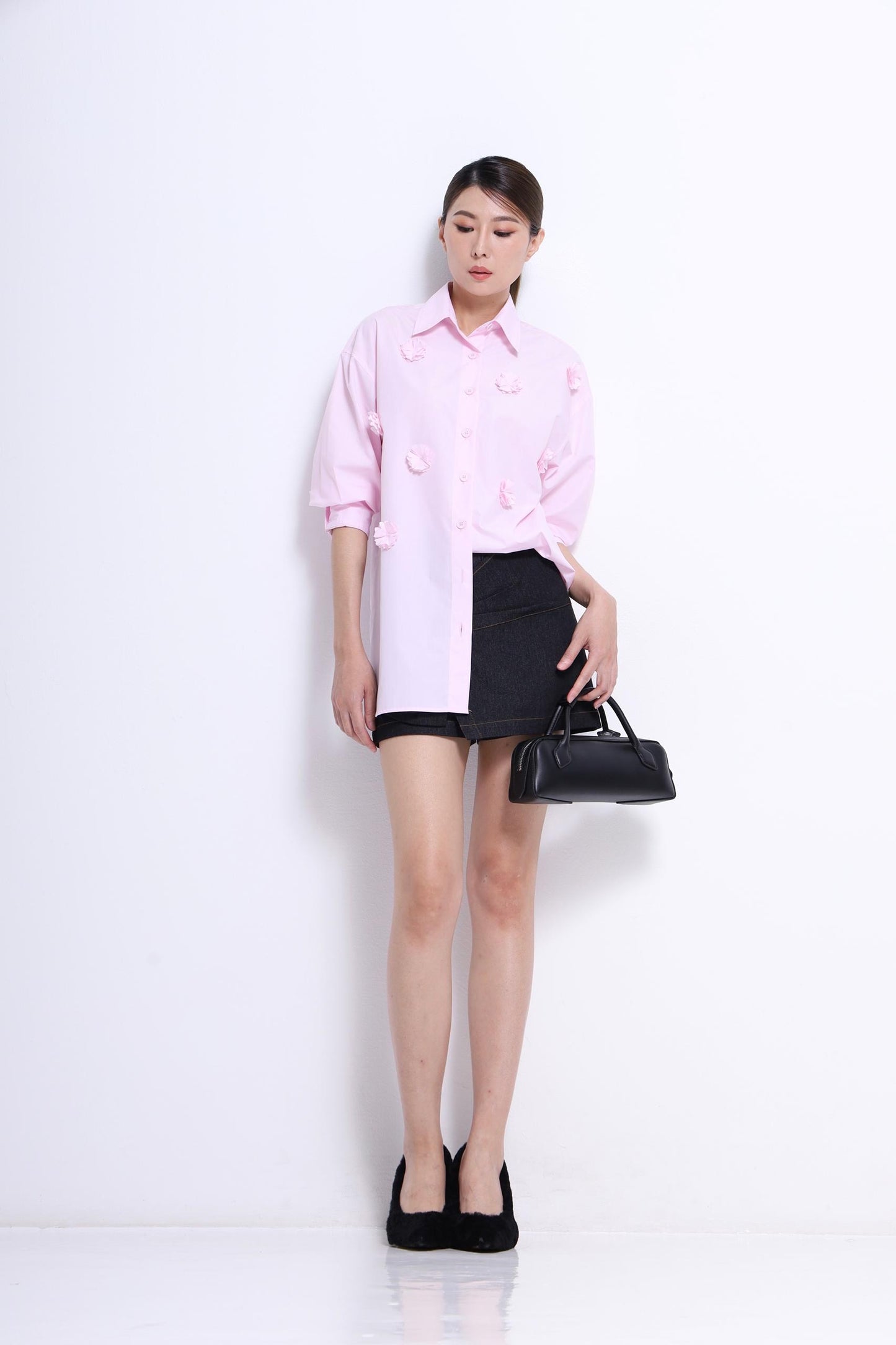 Carolina Denim Big Bow Skort