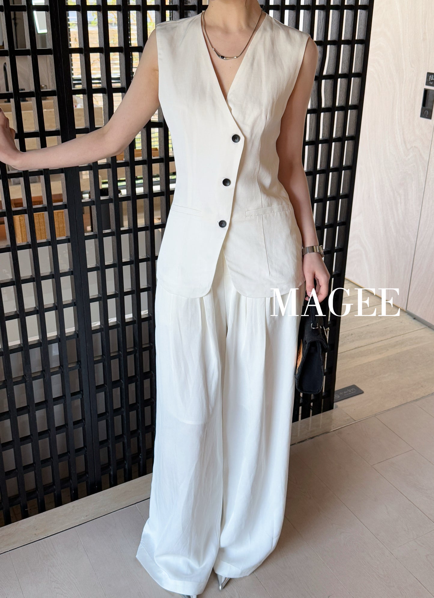 Magee Asymmetrical Vest