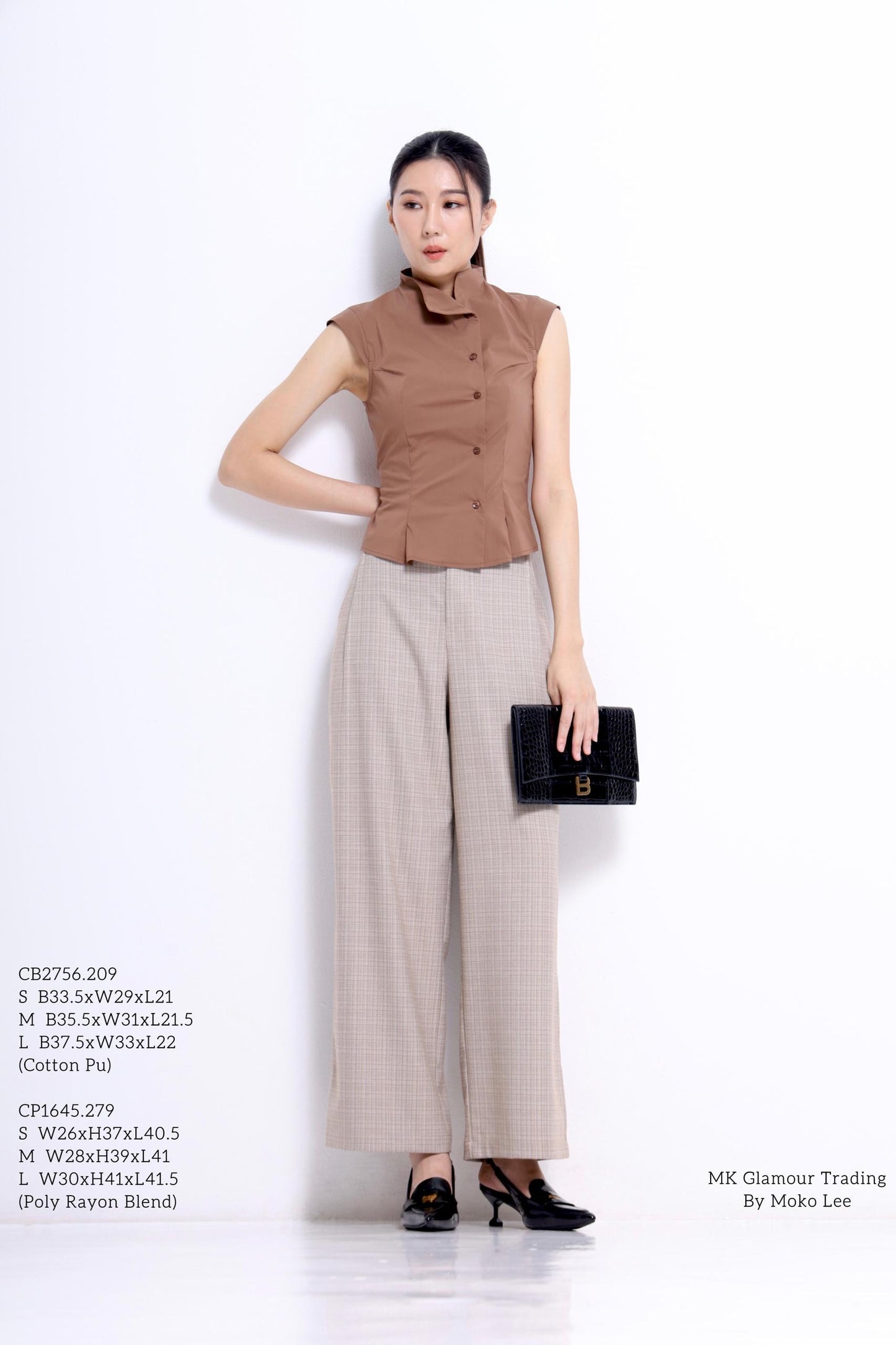 Juanita Asymmetrical Button Down Shirt
