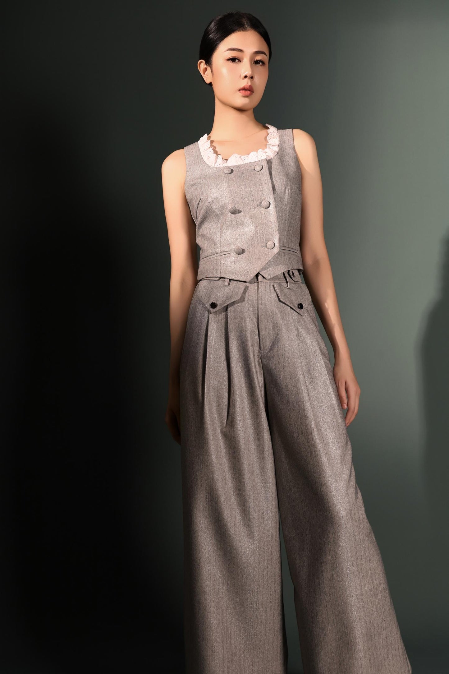 Stella Wide Legged Tailored Pants