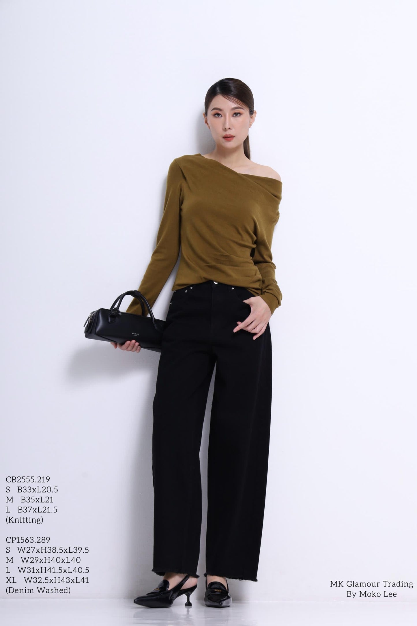 Ellie Asymmetrical Knit Top