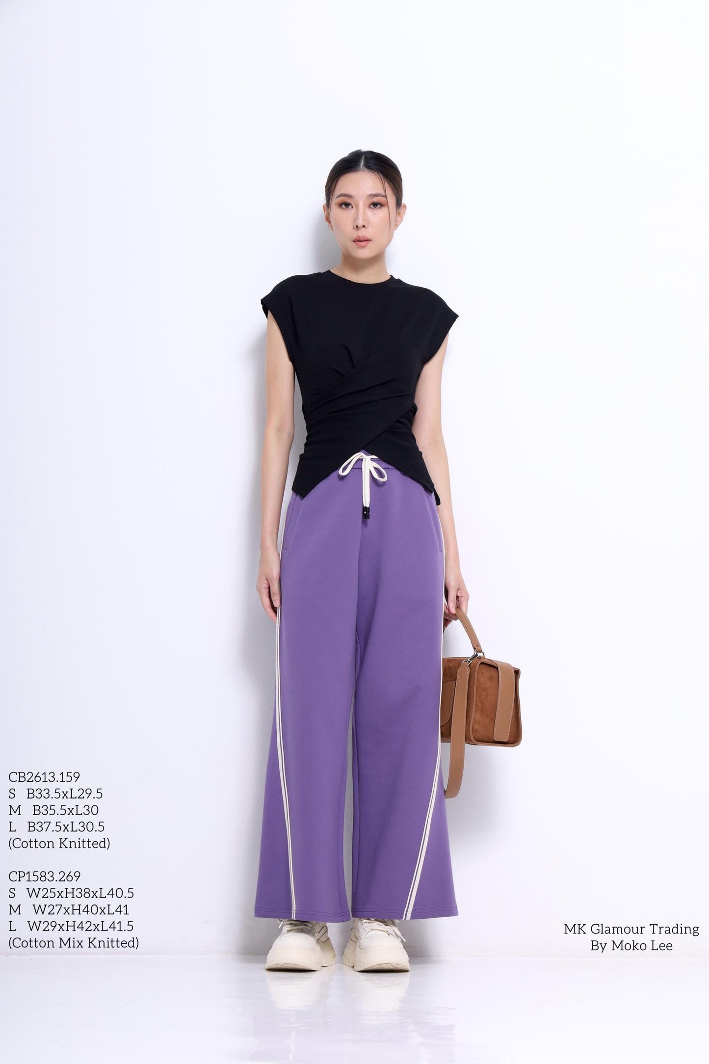 Janice Cross Waist Knit Tee