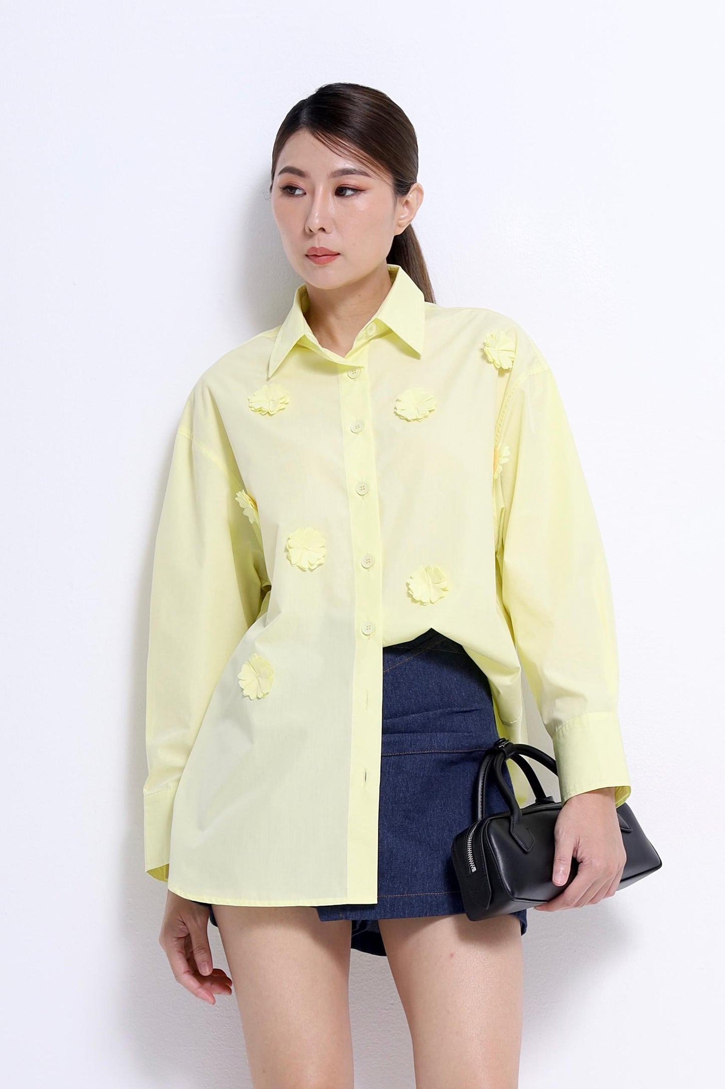 Carolina Denim Big Bow Skort