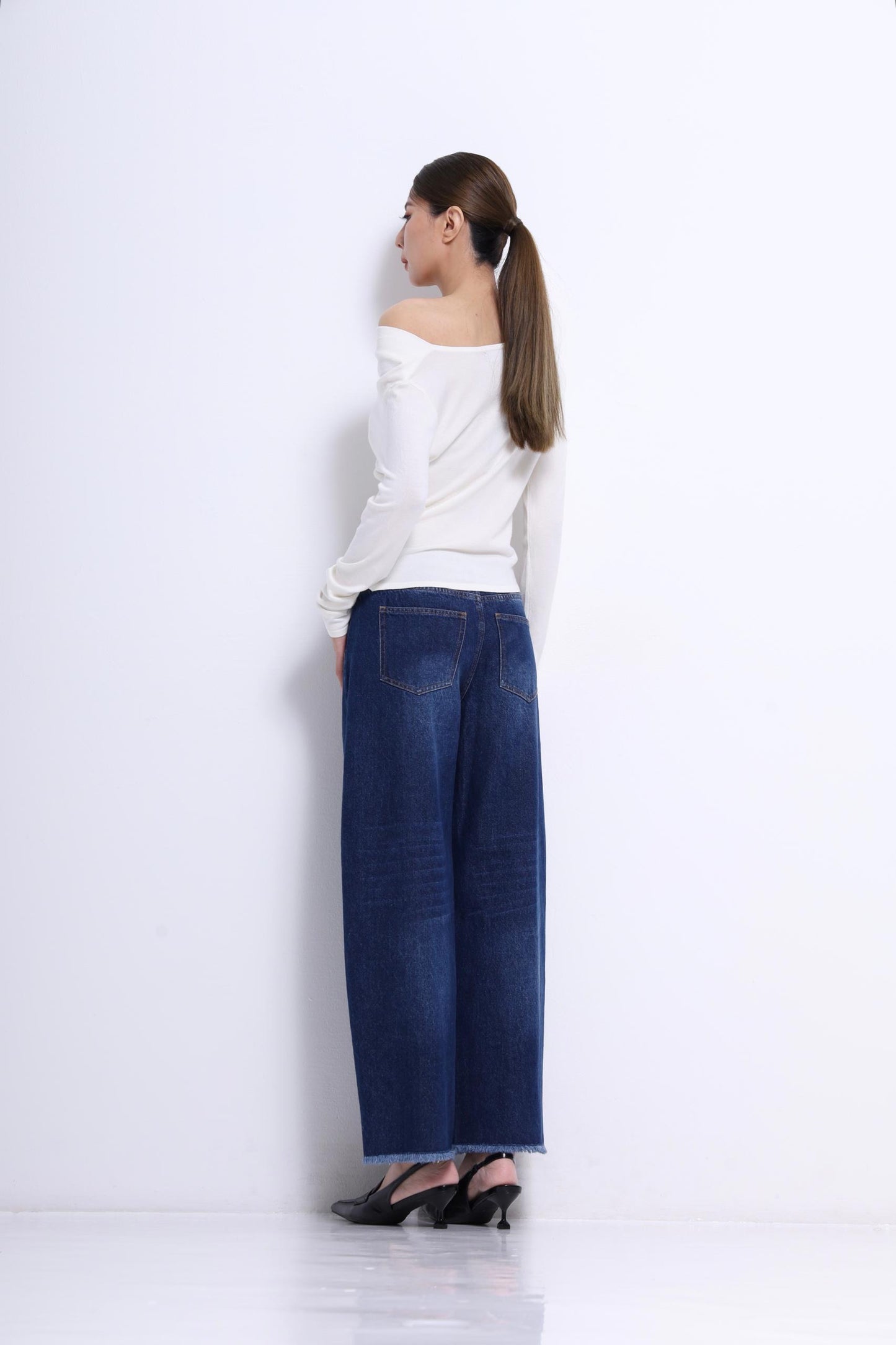 Ellie Asymmetrical Knit Top