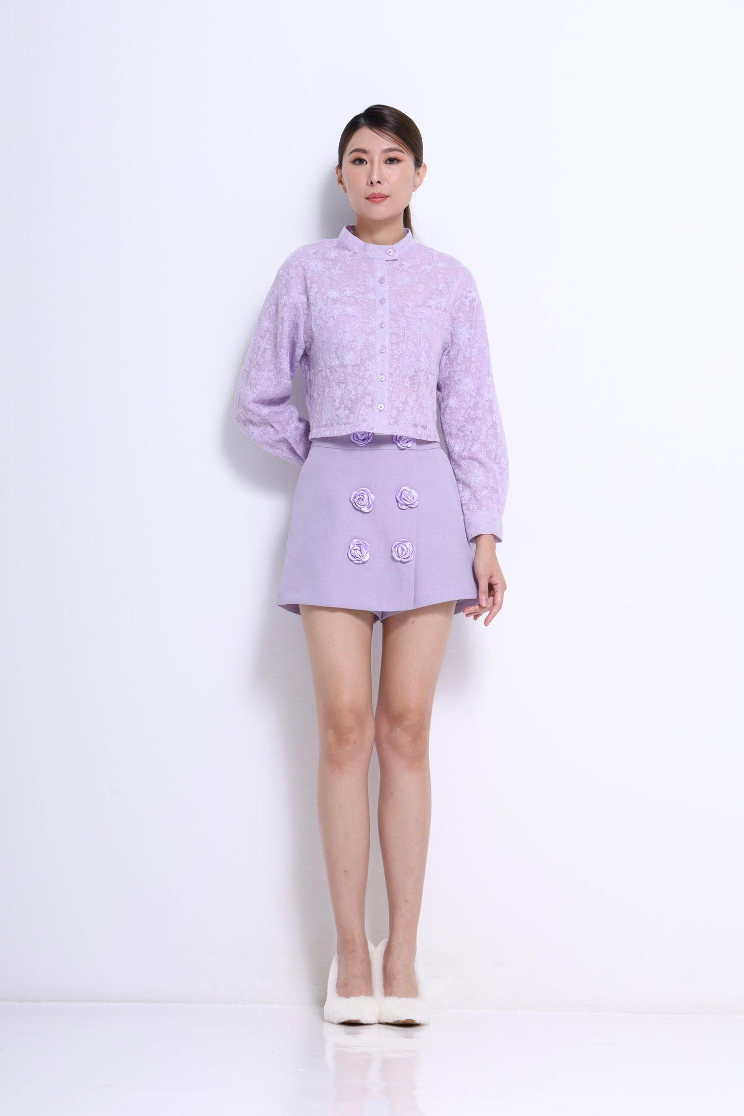 Rosalie Floral A-line Skorts