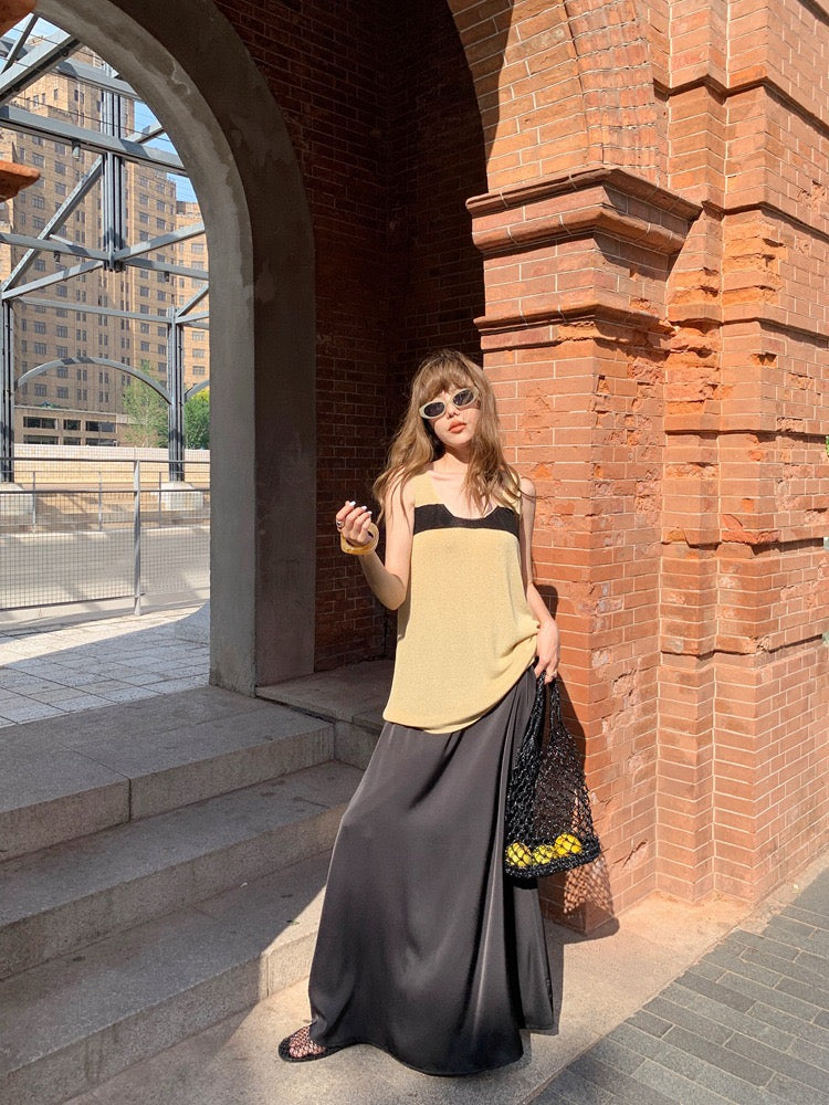 Hyun Summer Knit Skirt
