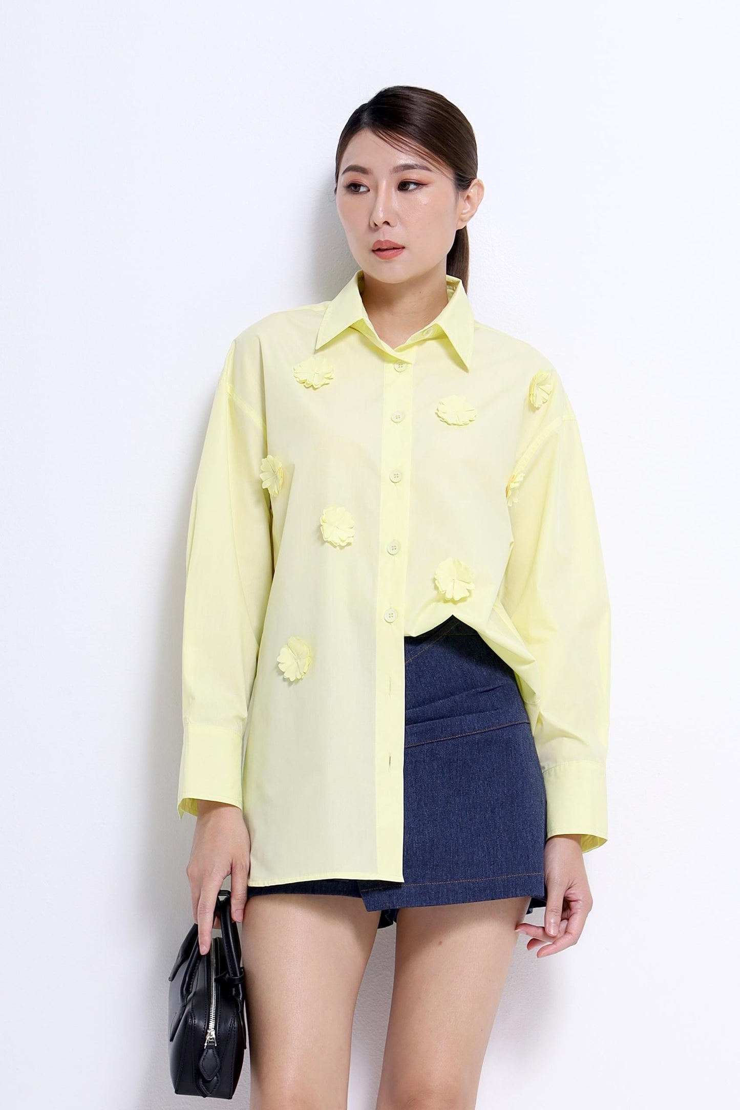 Carolina Denim Big Bow Skort