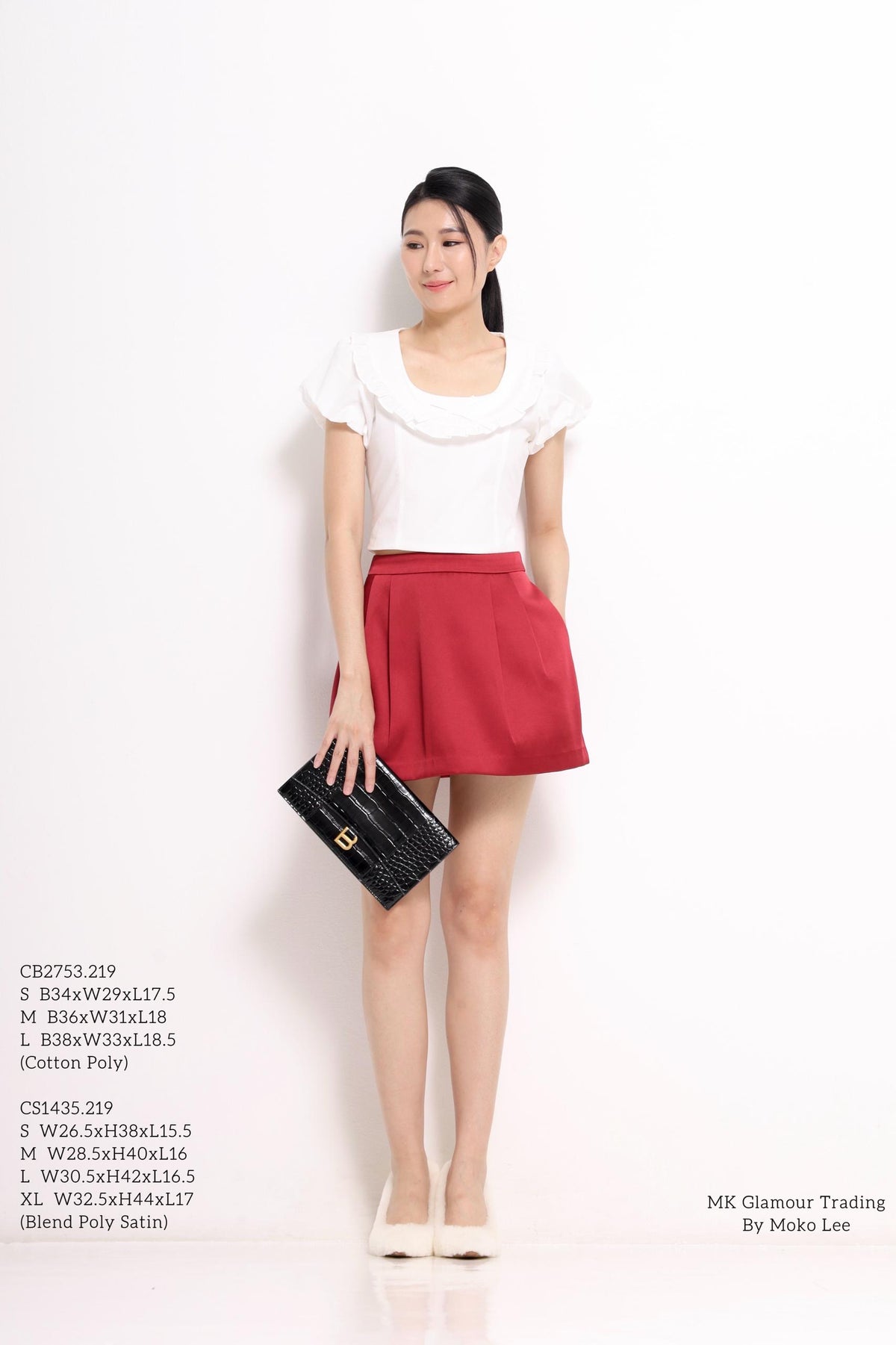 Lily Boat Neck Bow Tie Top