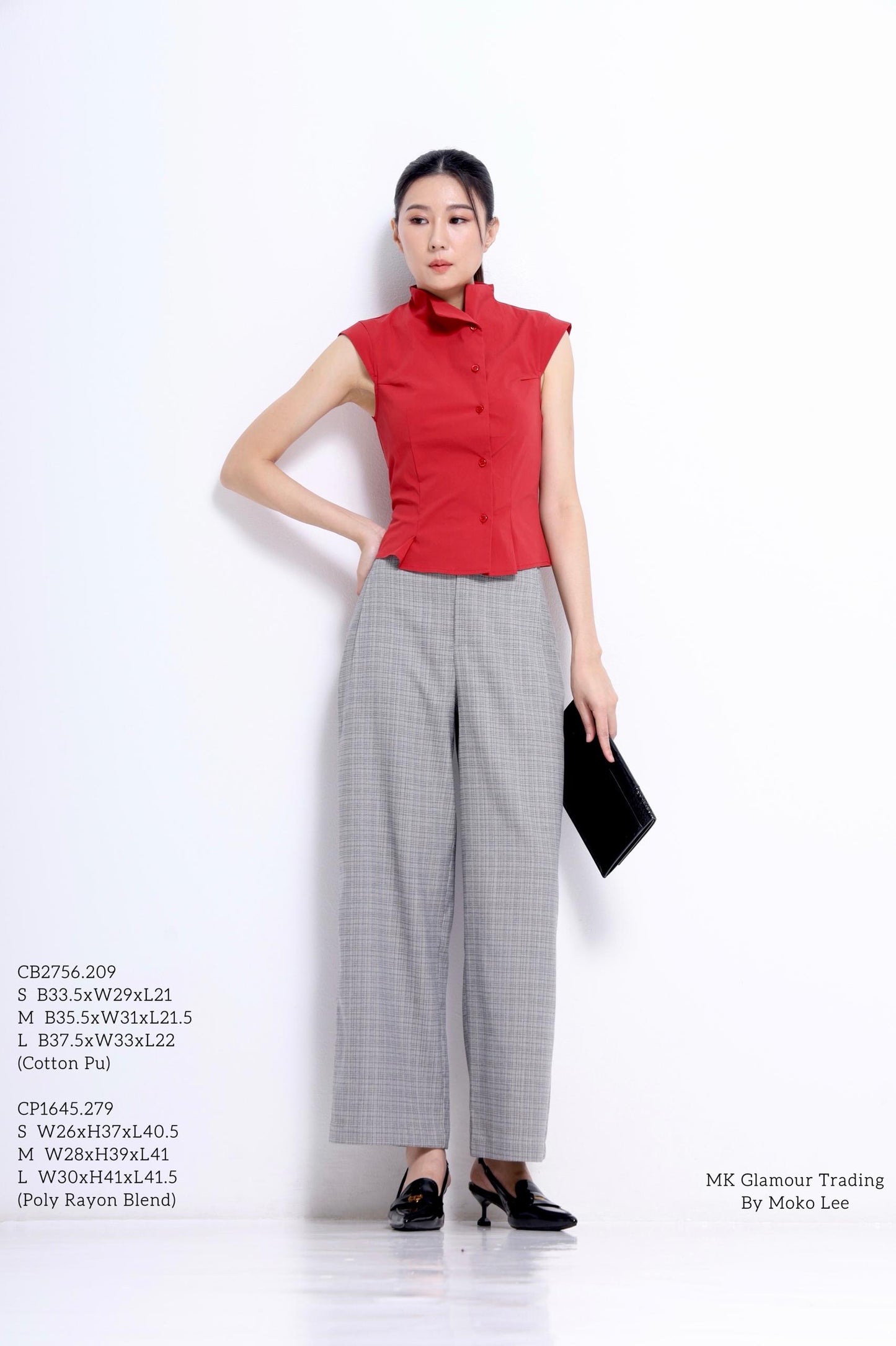 Juanita Straight Legged Tailored Pants