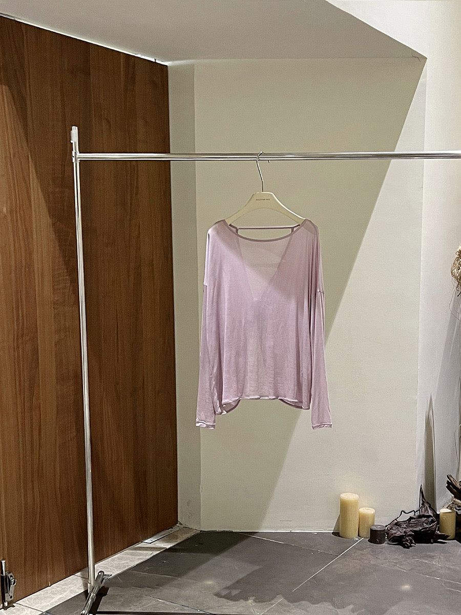 Hoo Loose Open Back Tee