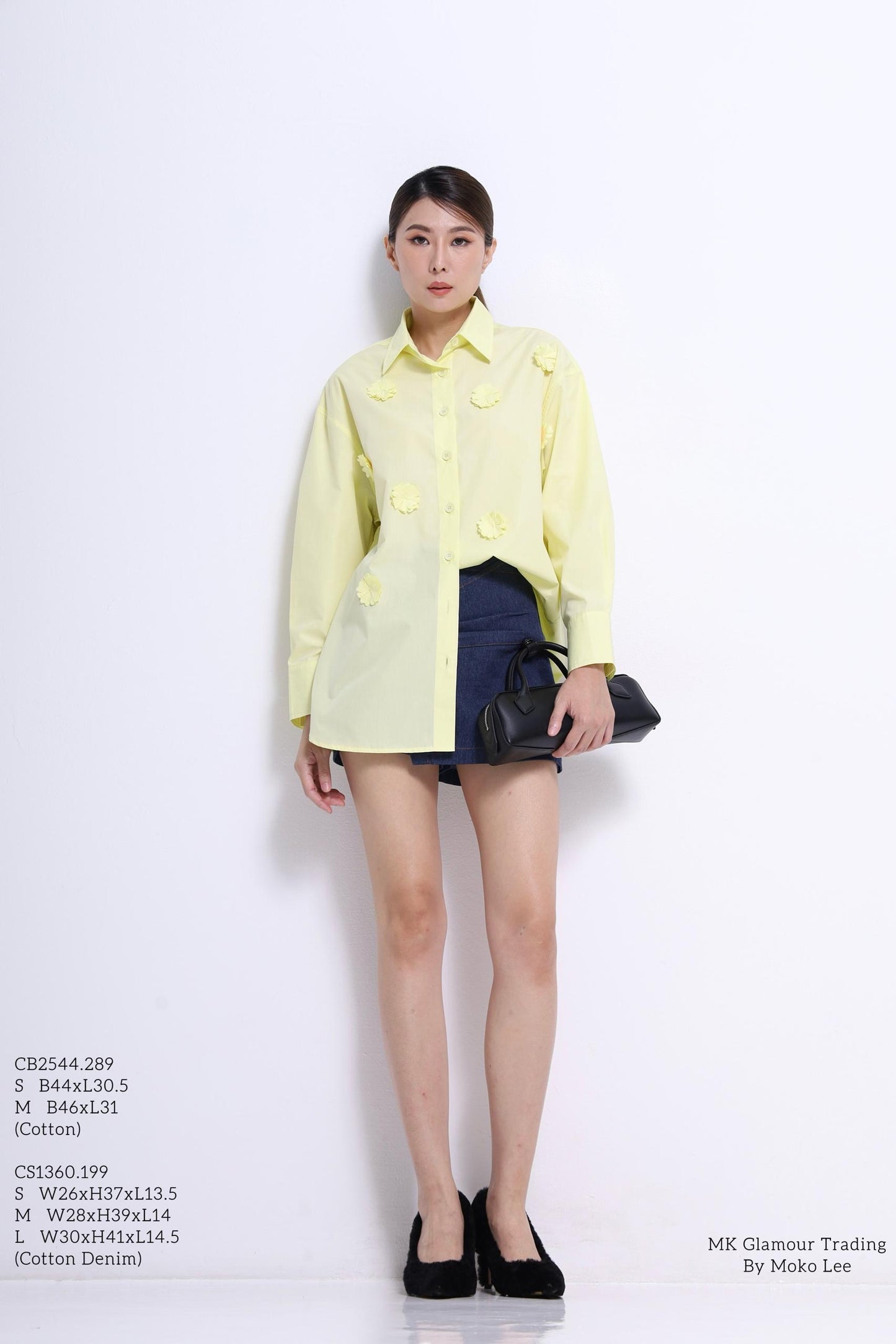 Carolina Denim Big Bow Skort