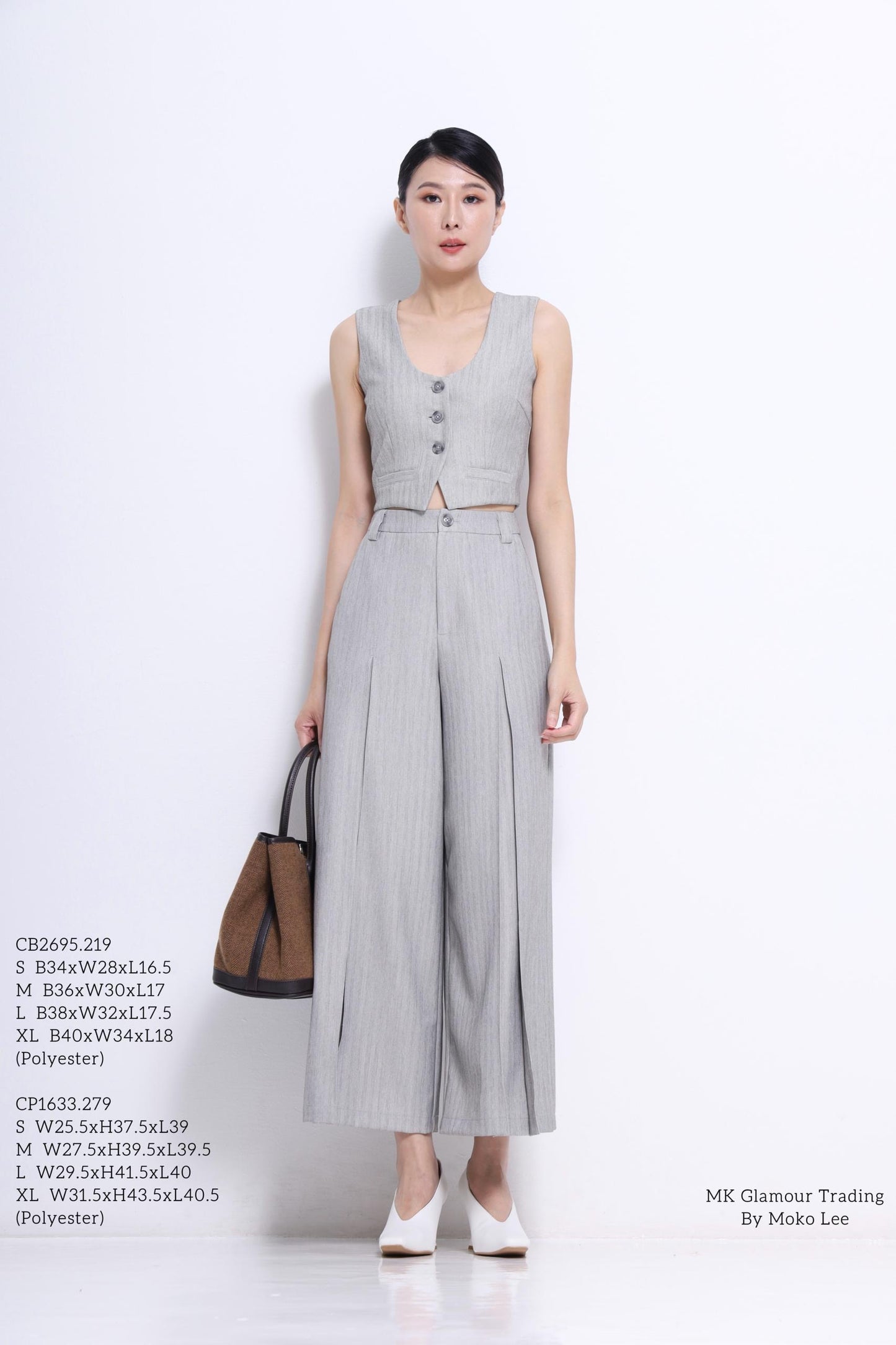 Becca Wide Legged Tailored Pants