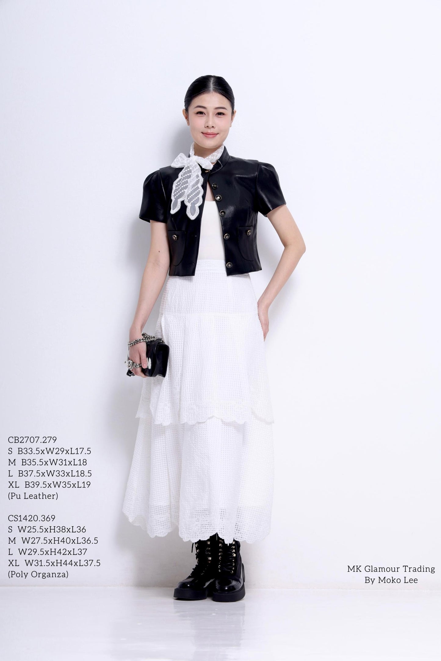 Natasha Organza Layered Maxi Skirt