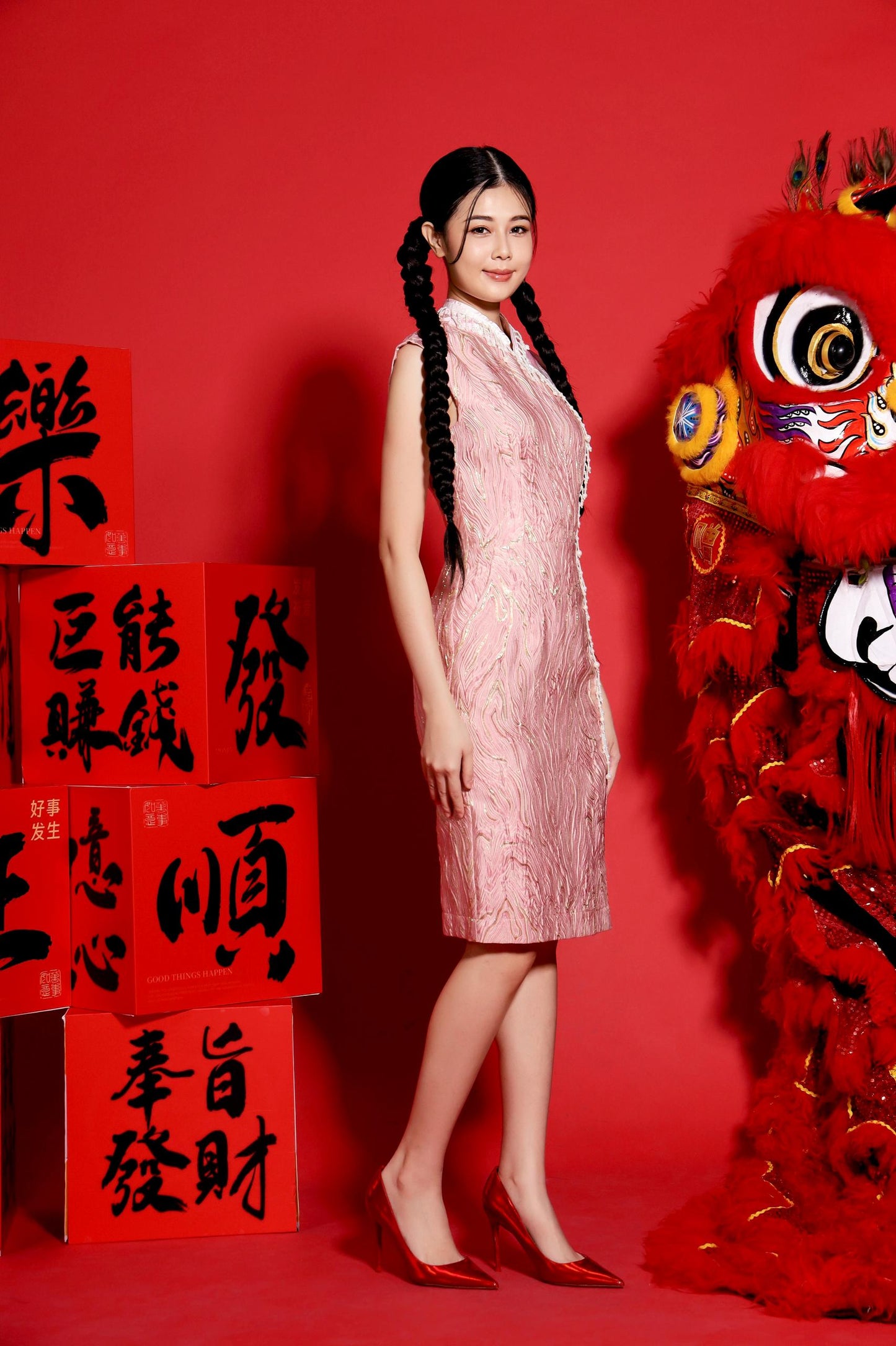 Zeng Orient Pearl Qipao Dress