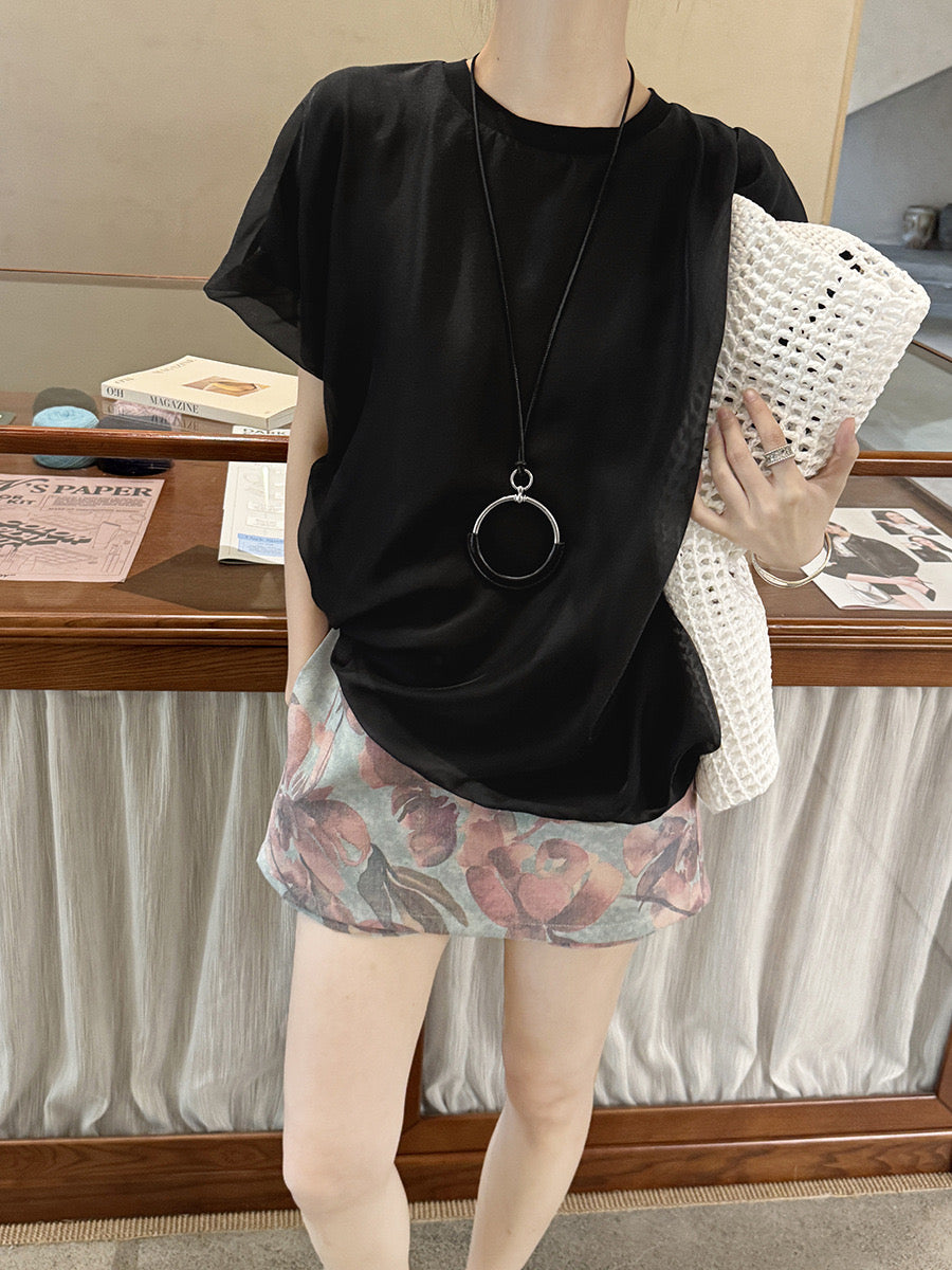 Kate Asymmetrial Layered Mesh Top