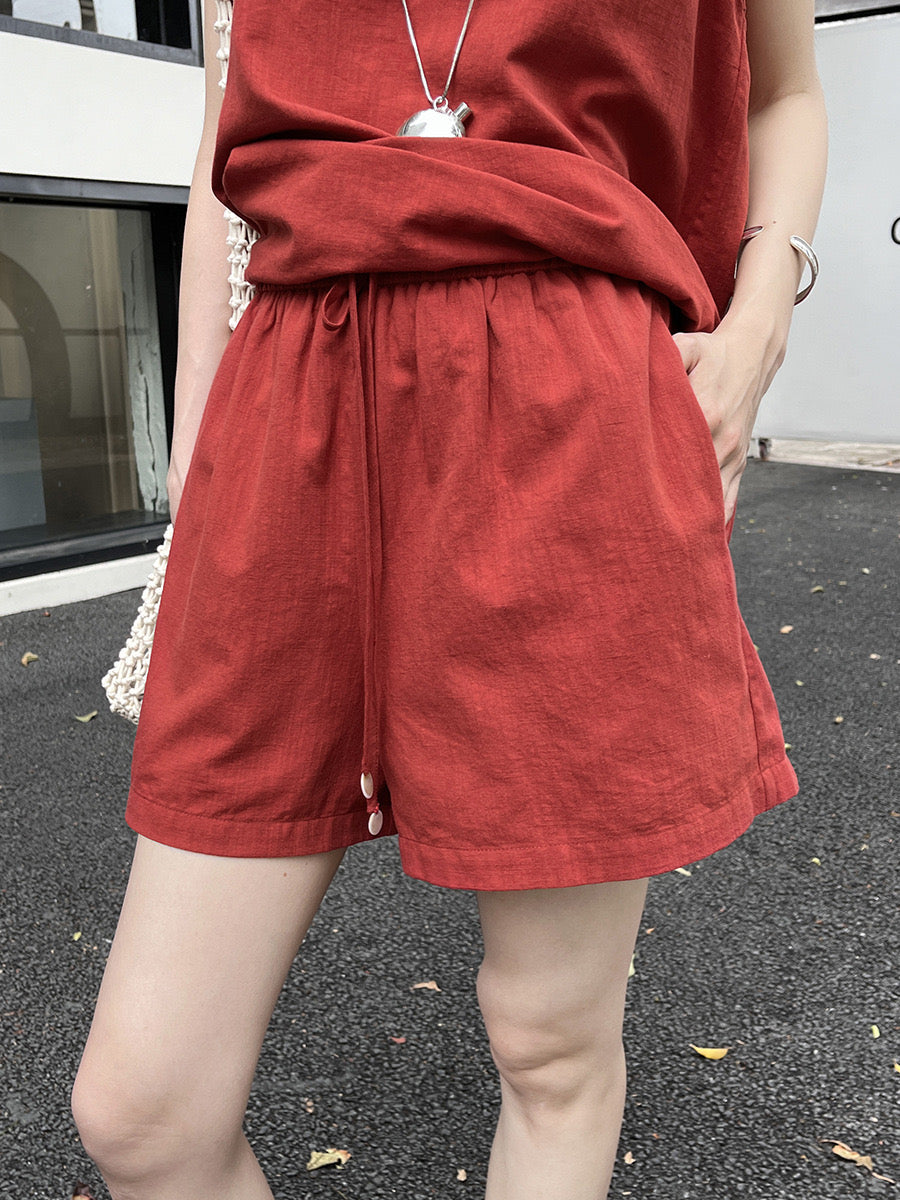 Zoey Broderie Linen Setwear
