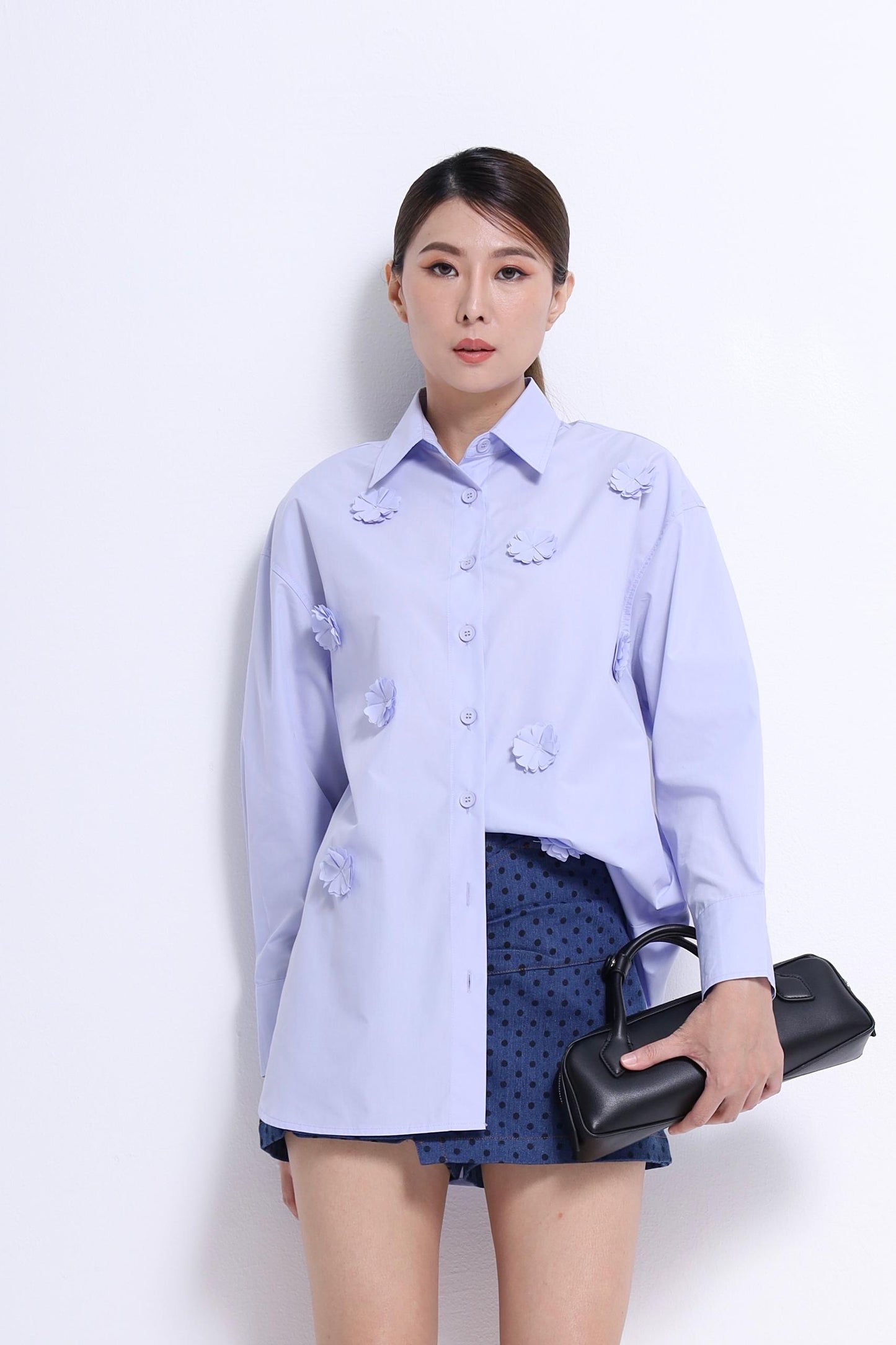 Carolina Denim Big Bow Skort