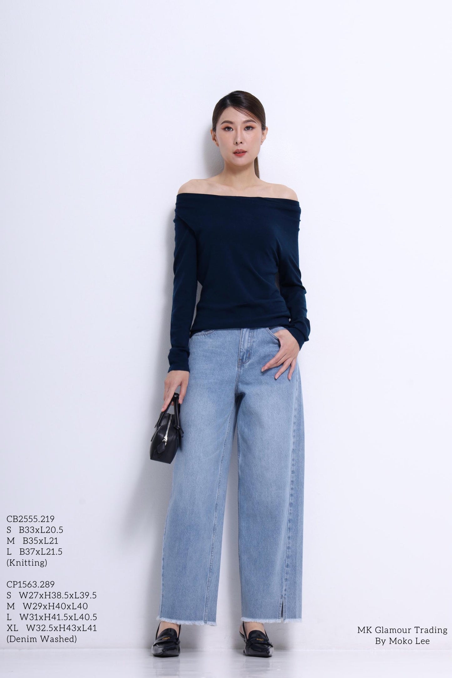 Ellie Asymmetrical Knit Top
