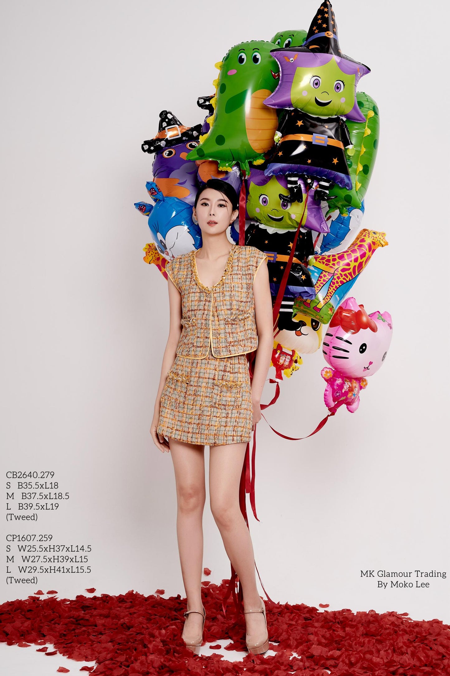 Gabrielle Tweed Vest
