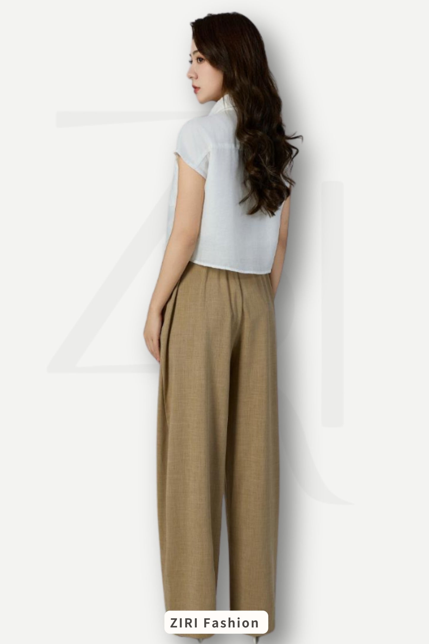 Ziri Tencel Layered Shirt