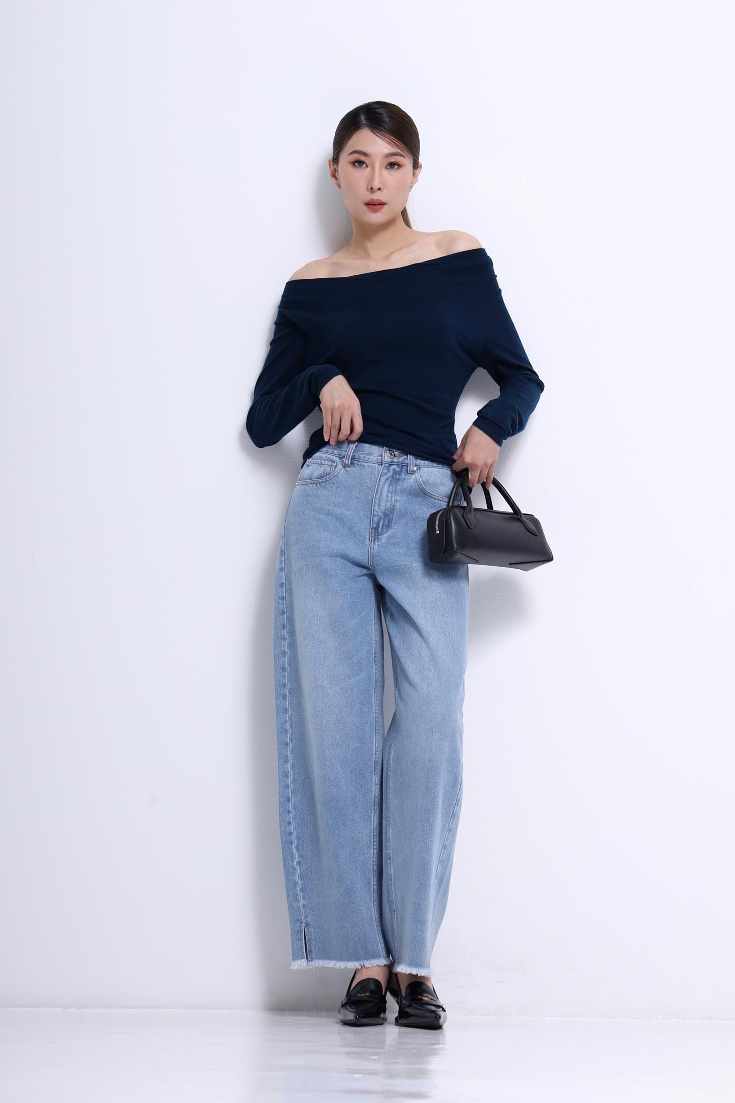 Ellie Asymmetrical Knit Top
