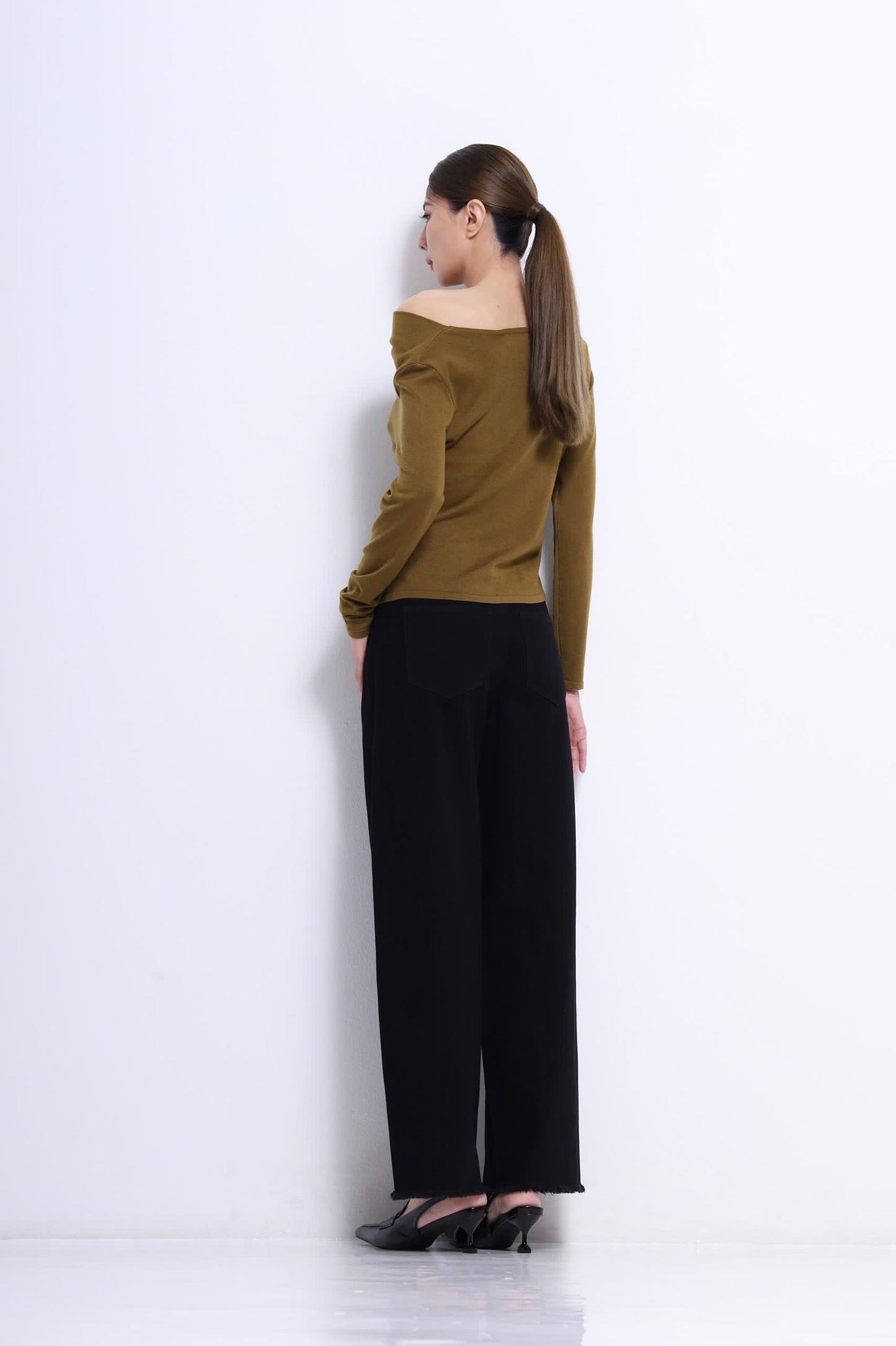 Ellie Asymmetrical Knit Top