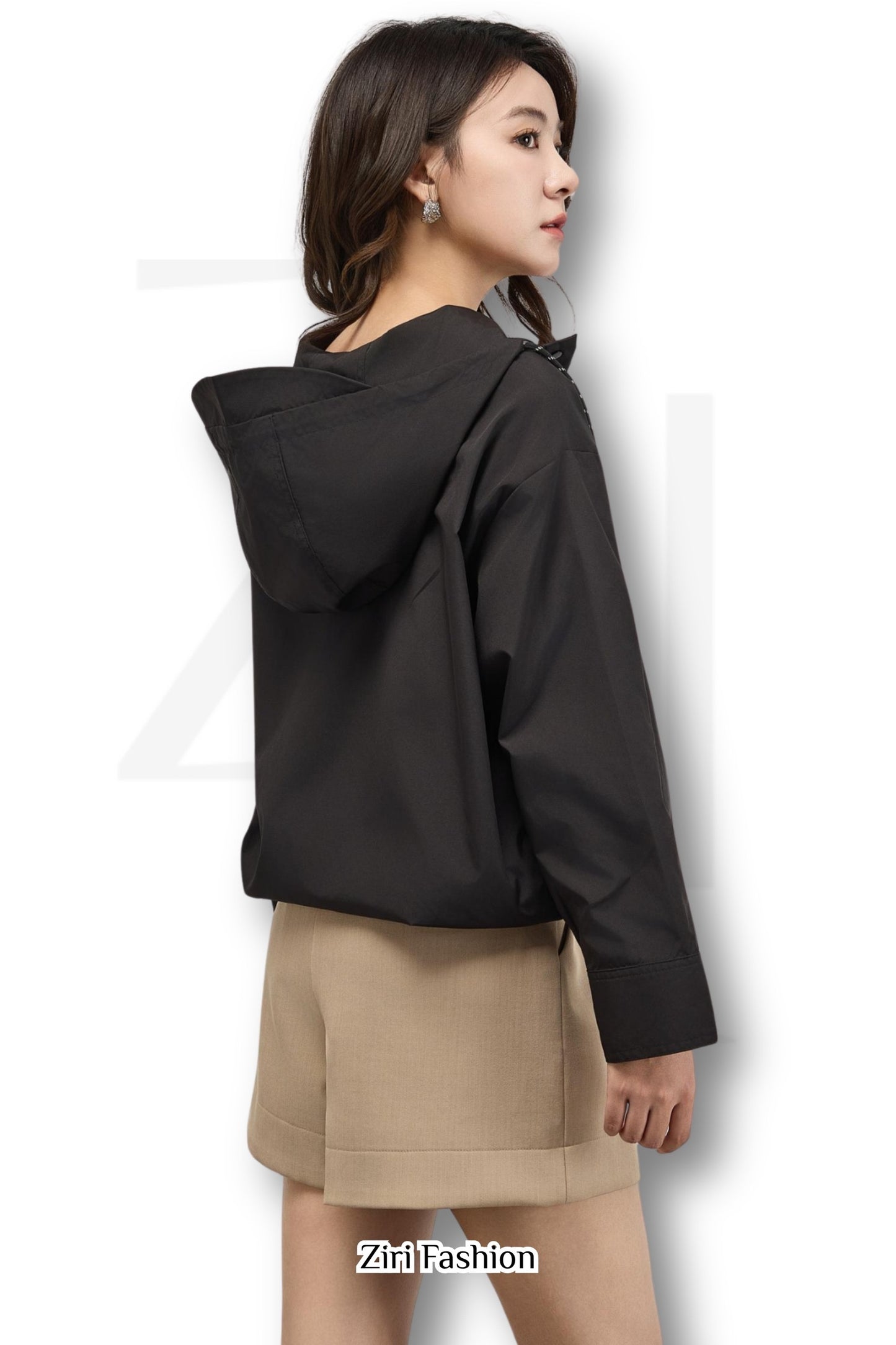 Ziri Belted High Waisted Shorts