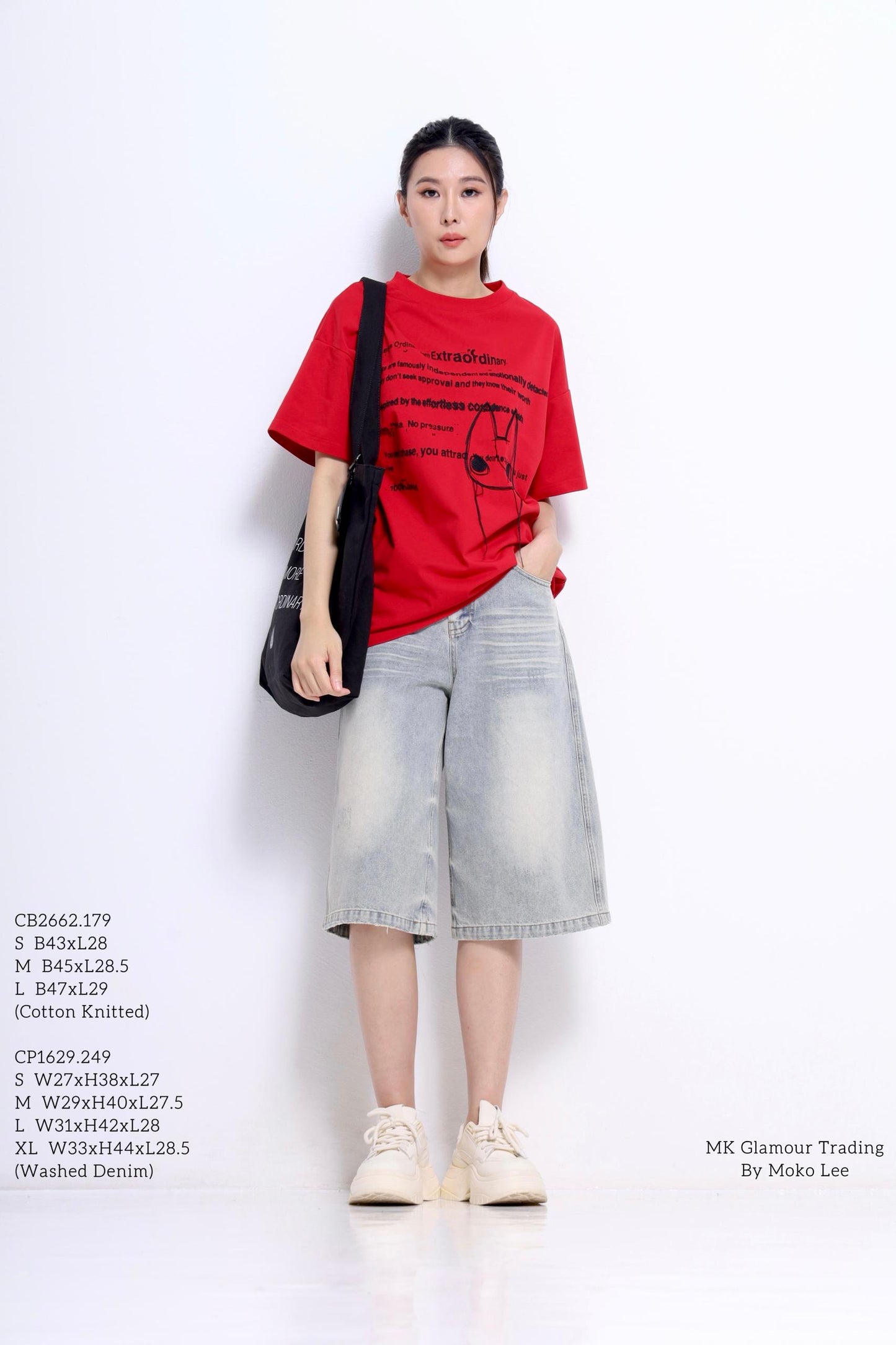 Omo Embroidered Oversized Tee