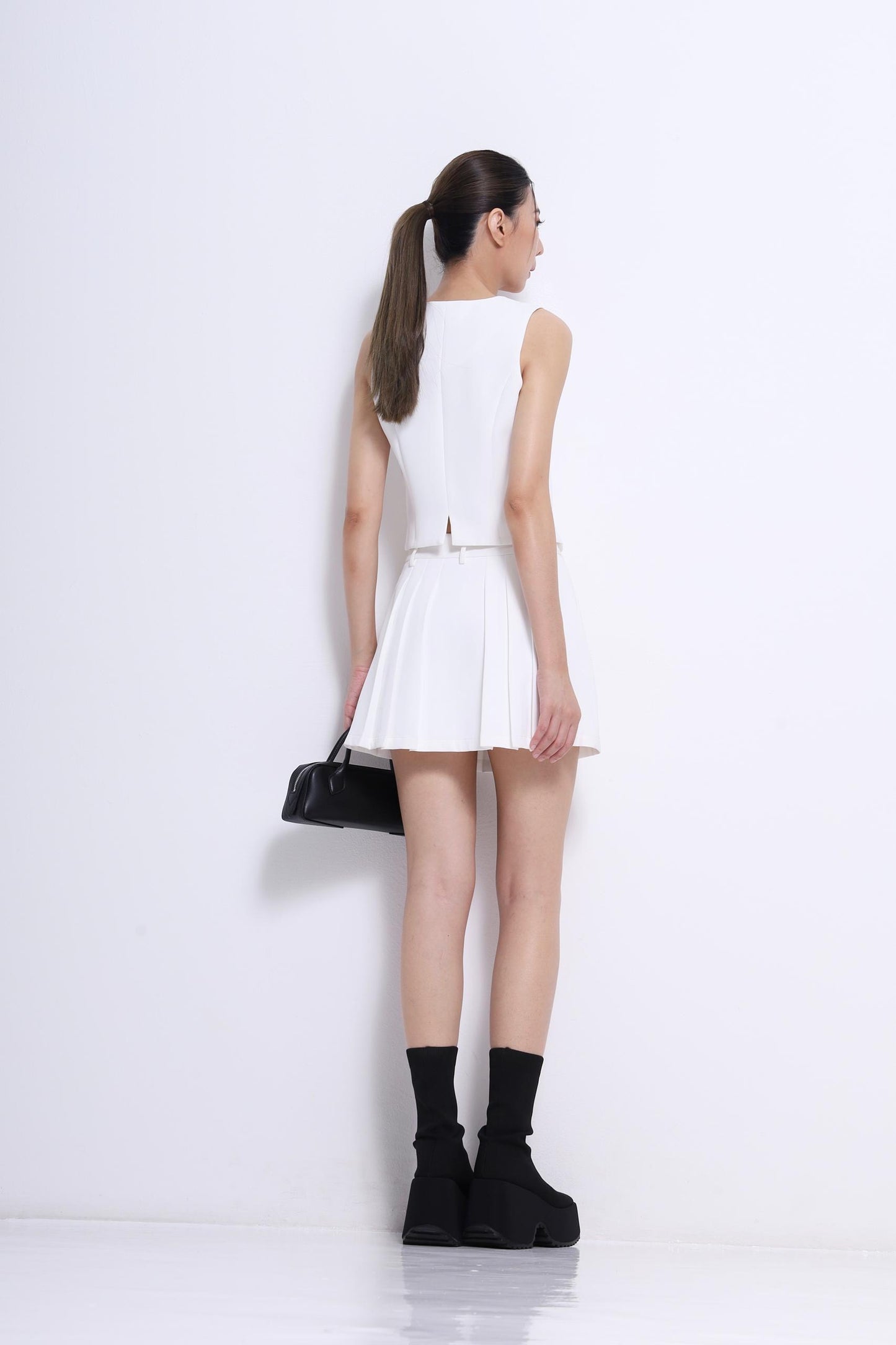 Bianca V-Neck Tailored Vest