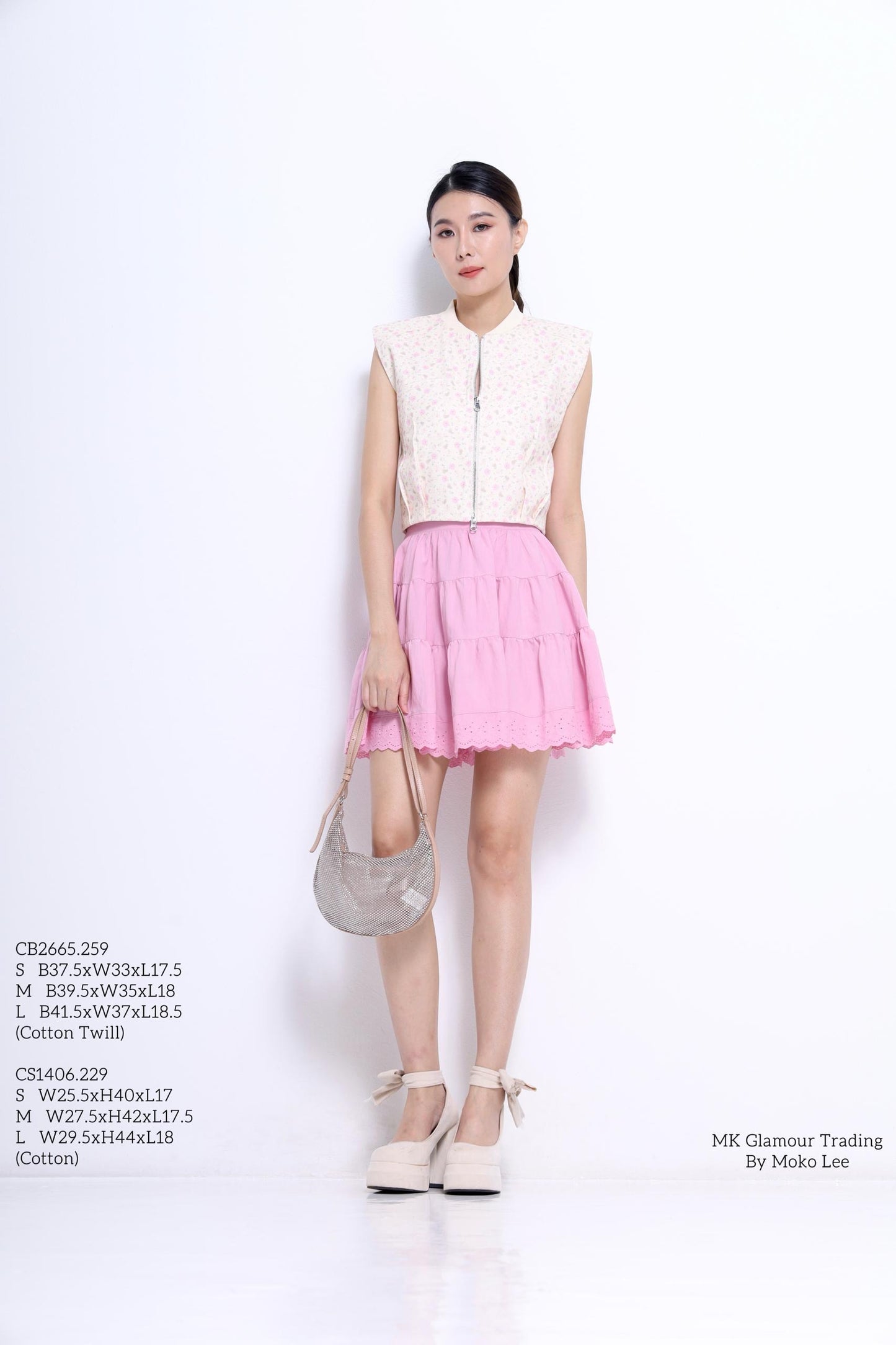 Blossom Cropped Vest Top