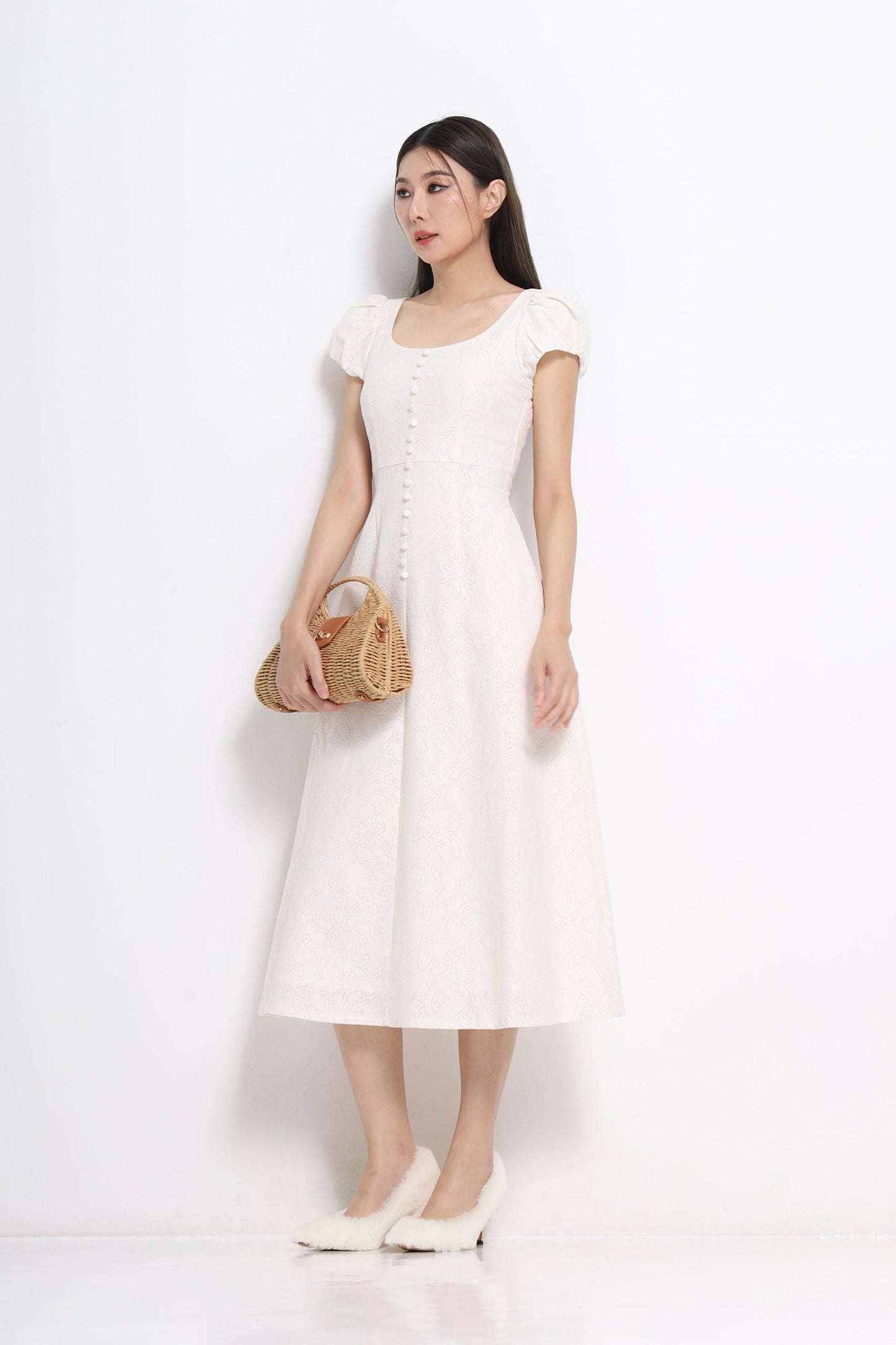 Stacey Sweetheart Lace Dress