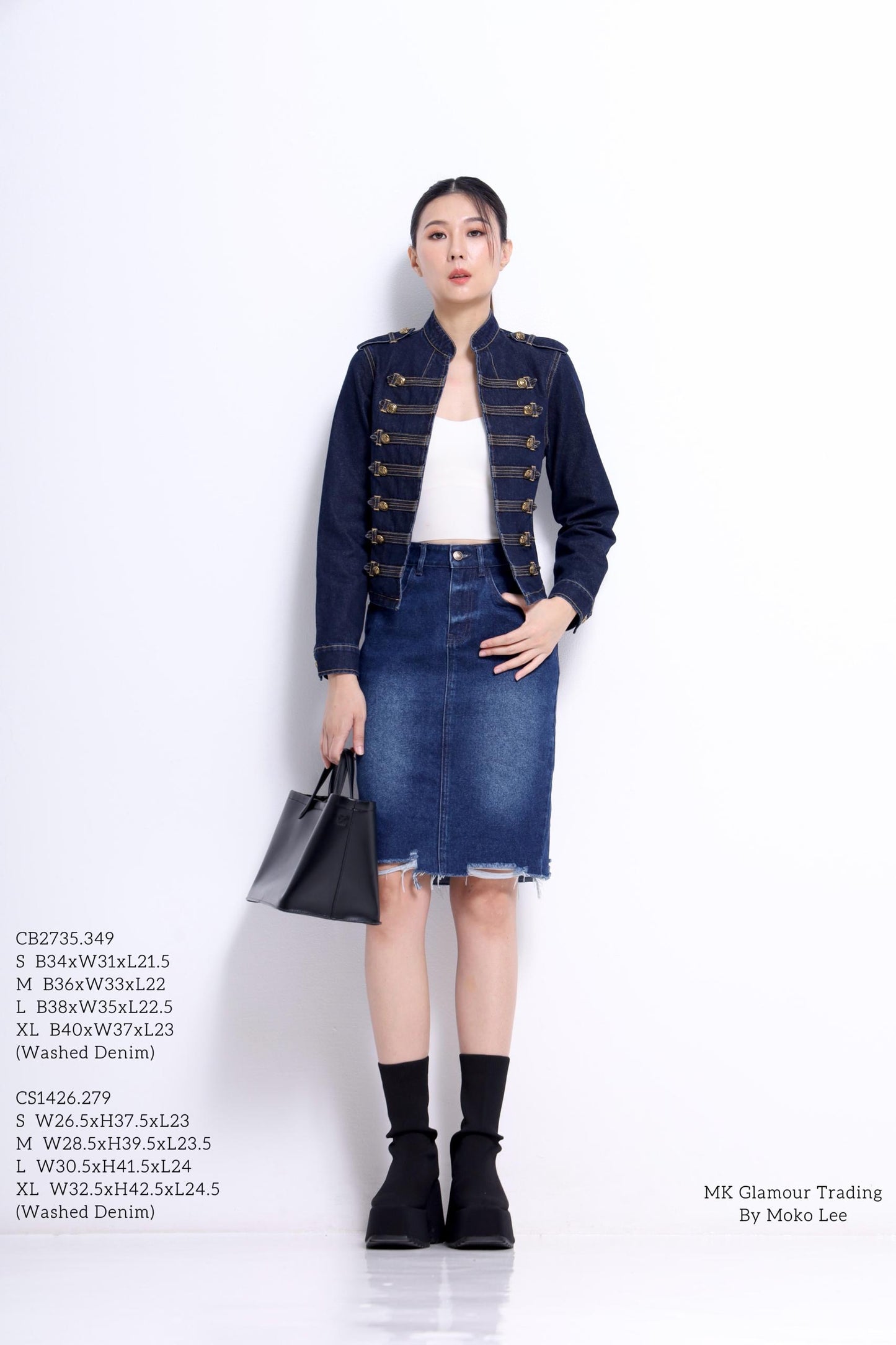 Maren Officer Denim Jacket