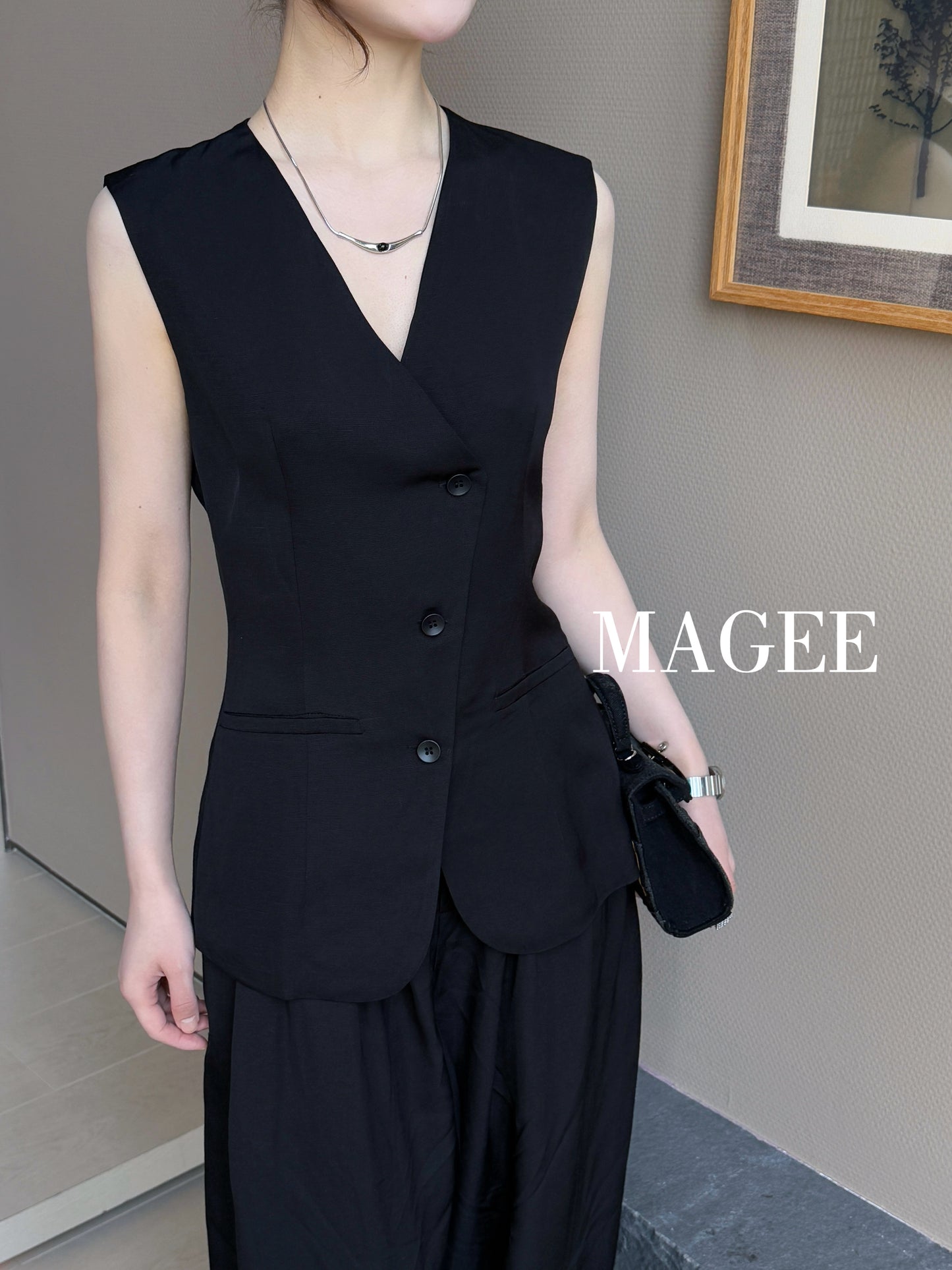 Magee Asymmetrical Vest