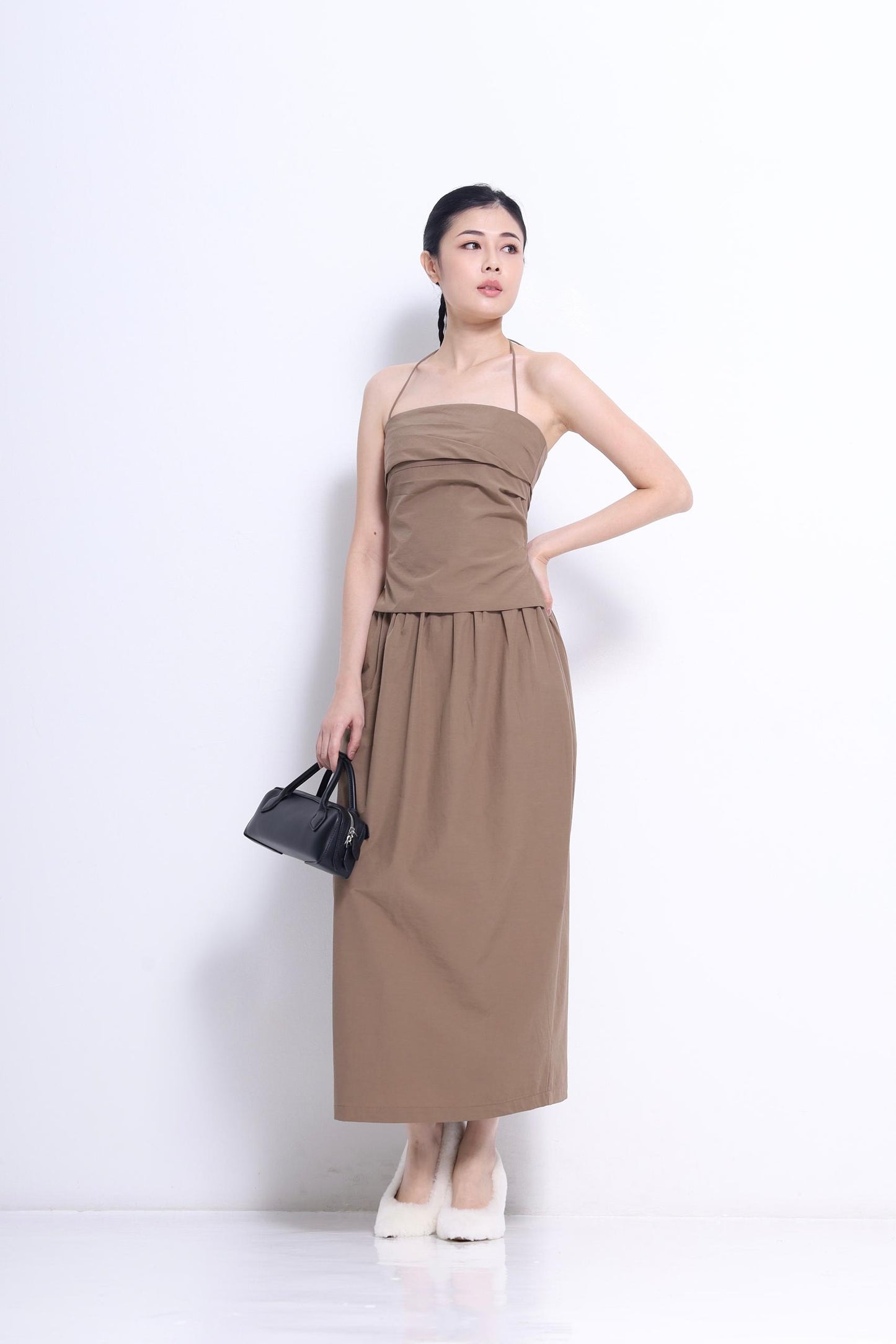 Fanny Column Maxi Skirt