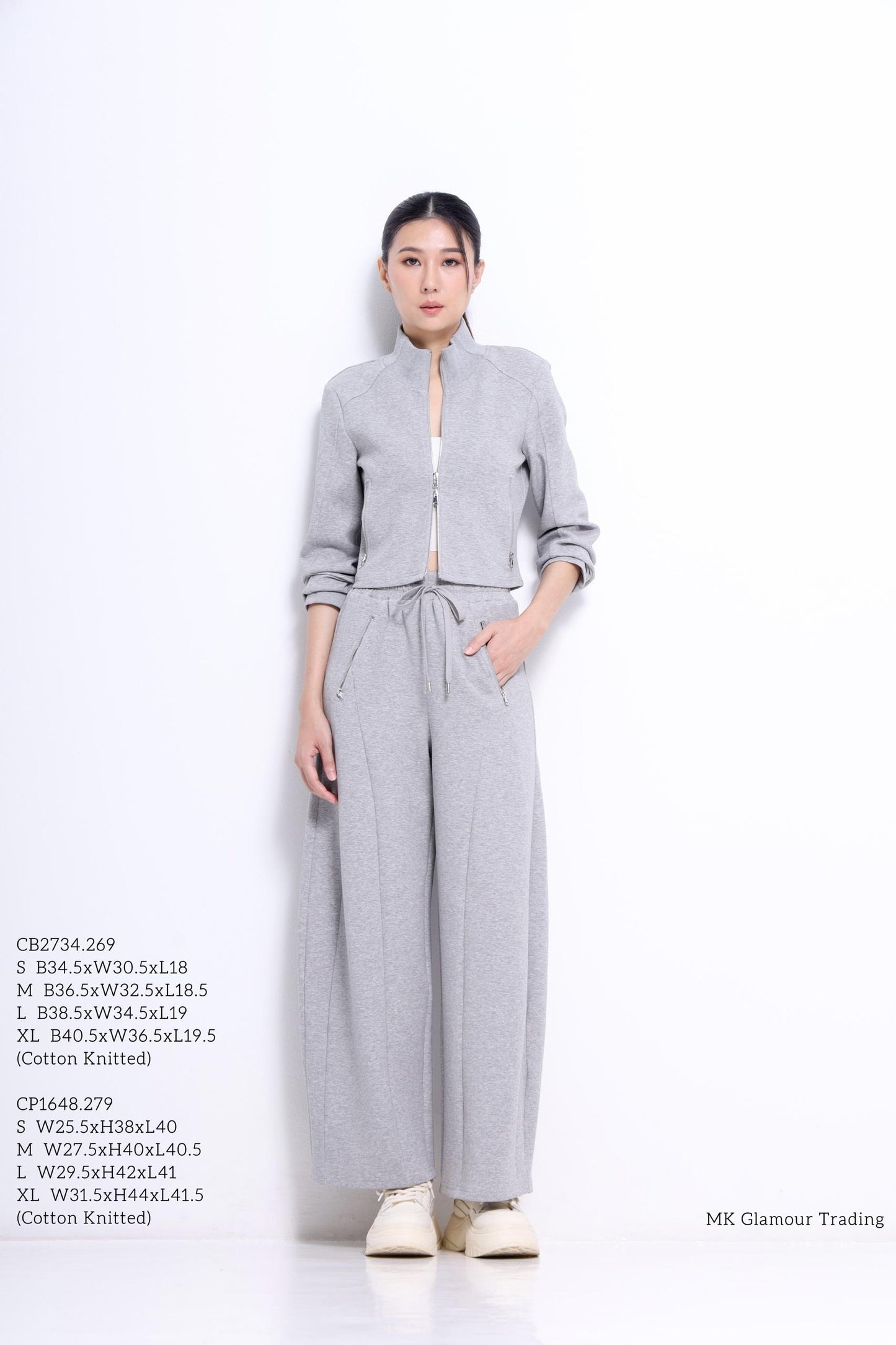 Zeya Barrel Track Pants