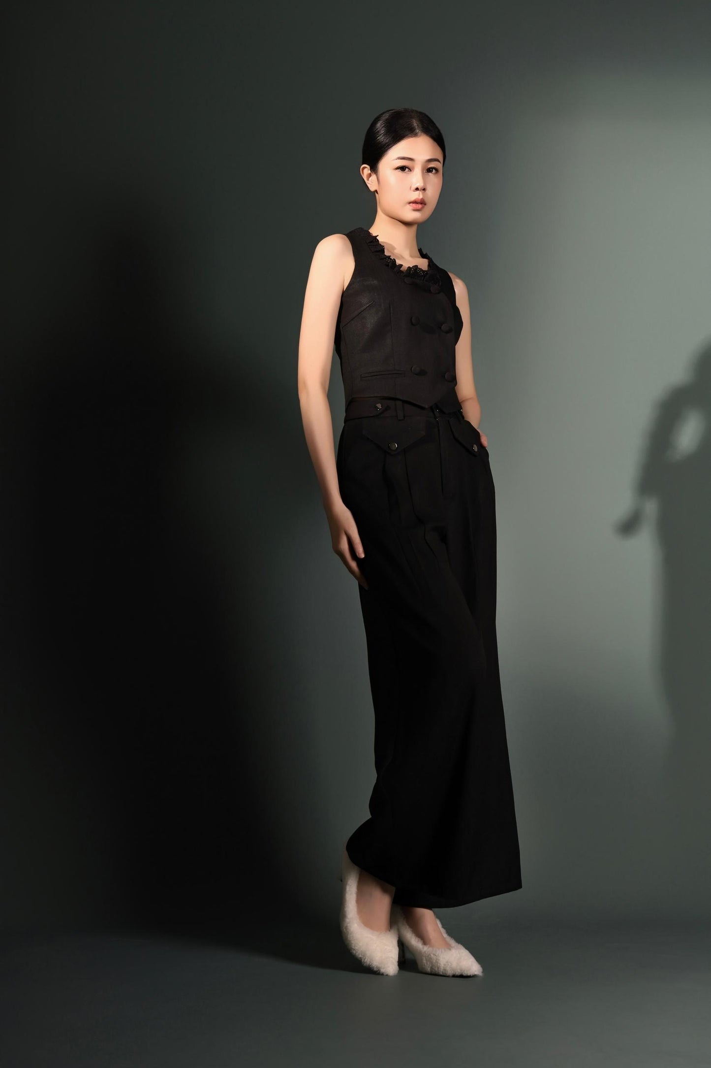 Stella Wide Legged Tailored Pants