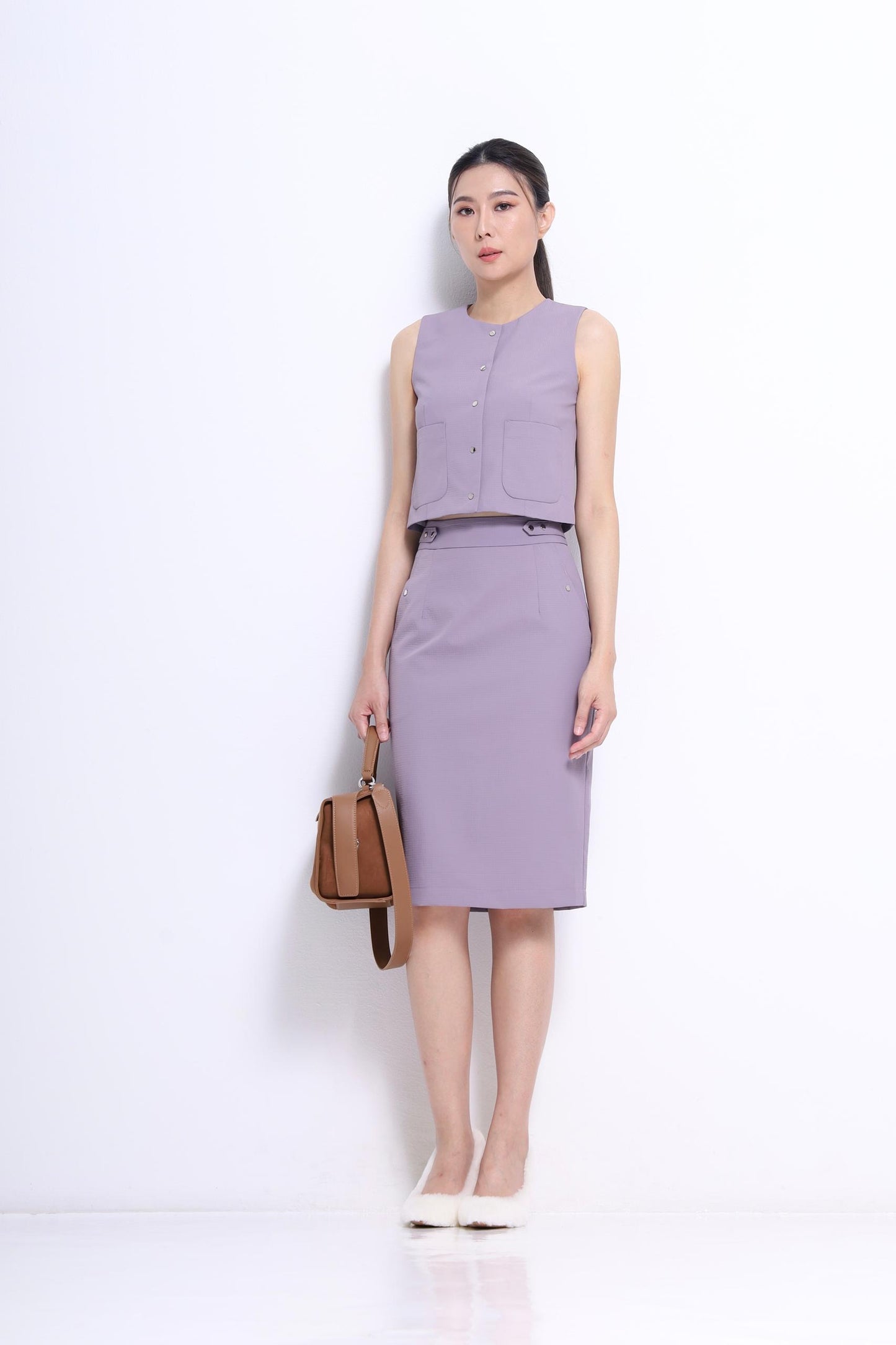 Ivy Cropped Vest Top