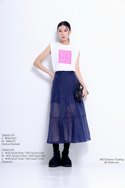Take Up Space Cropped Tee