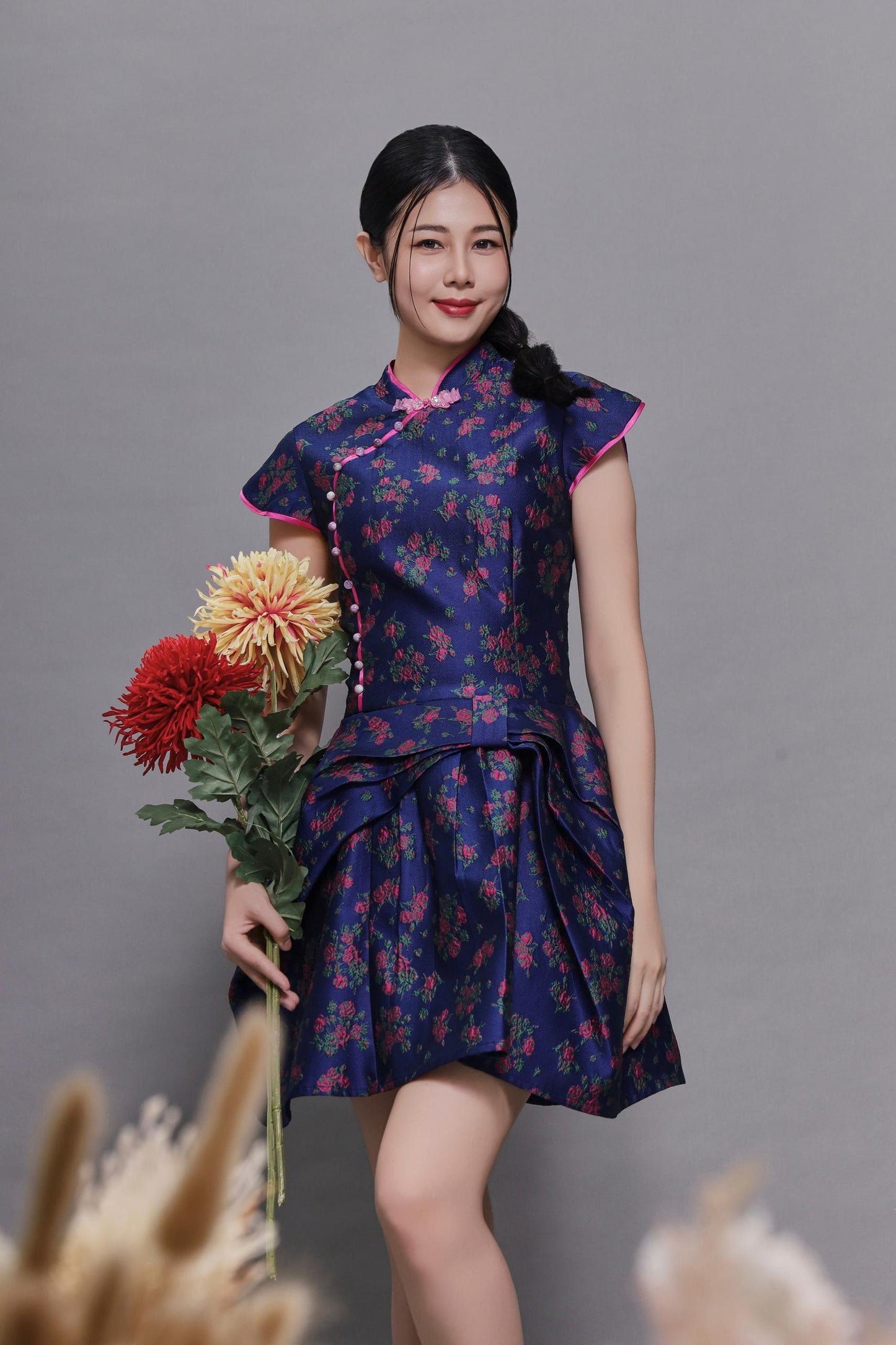 Yi A-line Qipao Dress