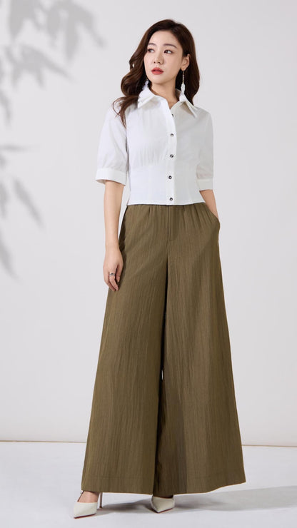 Ziri Ribbed Knit Cotton Shirt