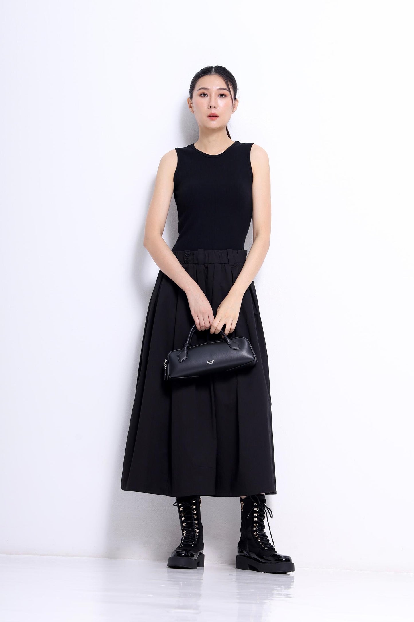 Shannon Ribbed Knit Maxi Dress