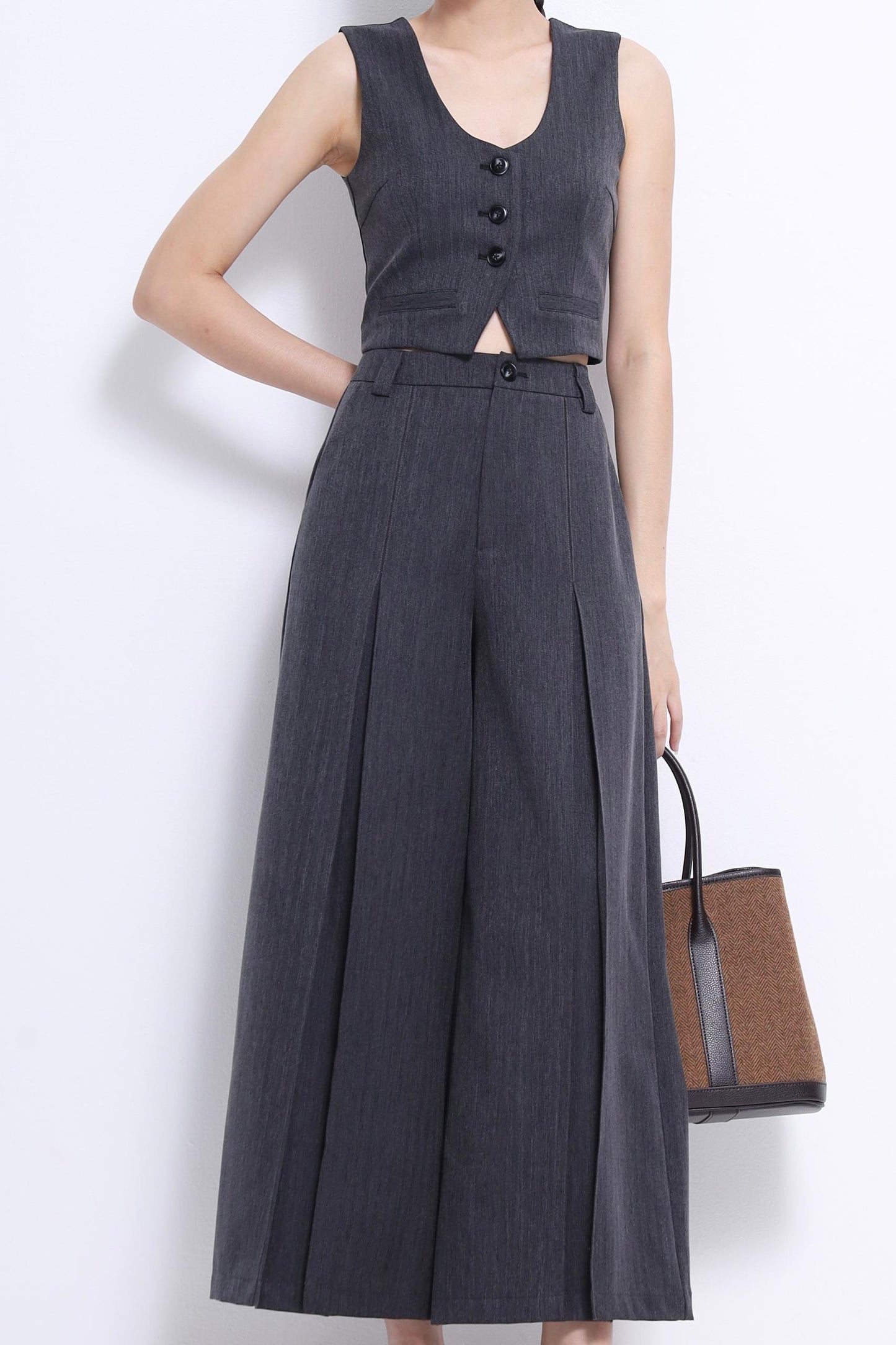 Becca Wide Legged Tailored Pants