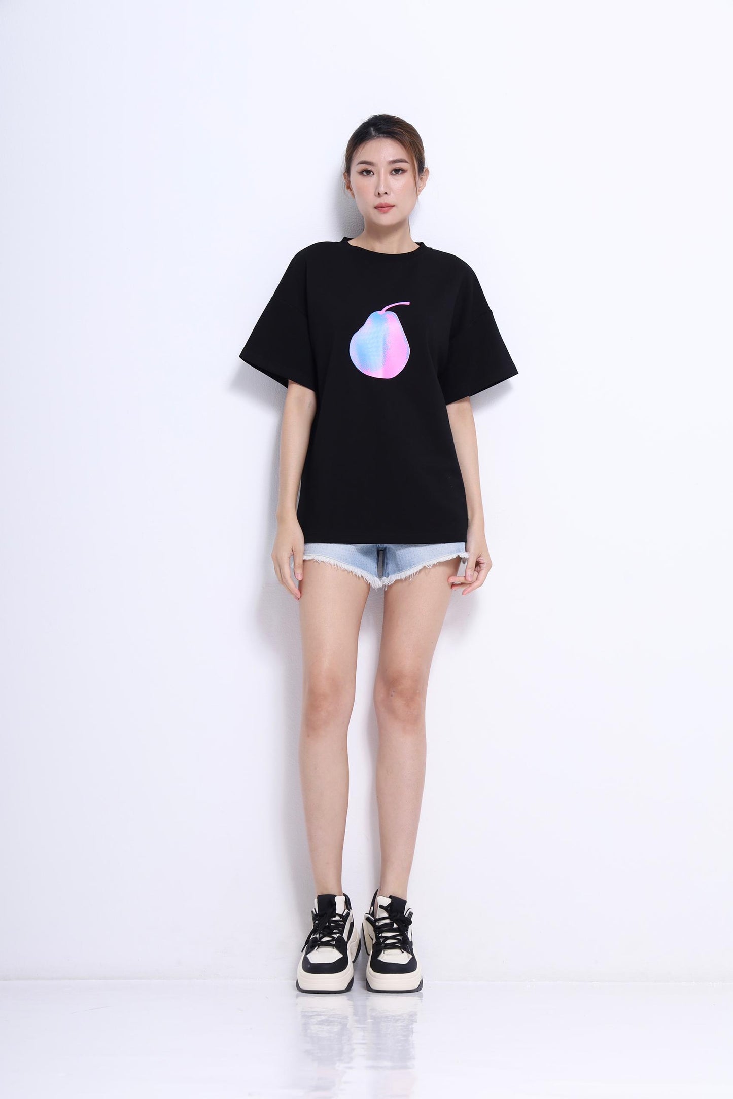 Neoprint Pear Oversized Tee