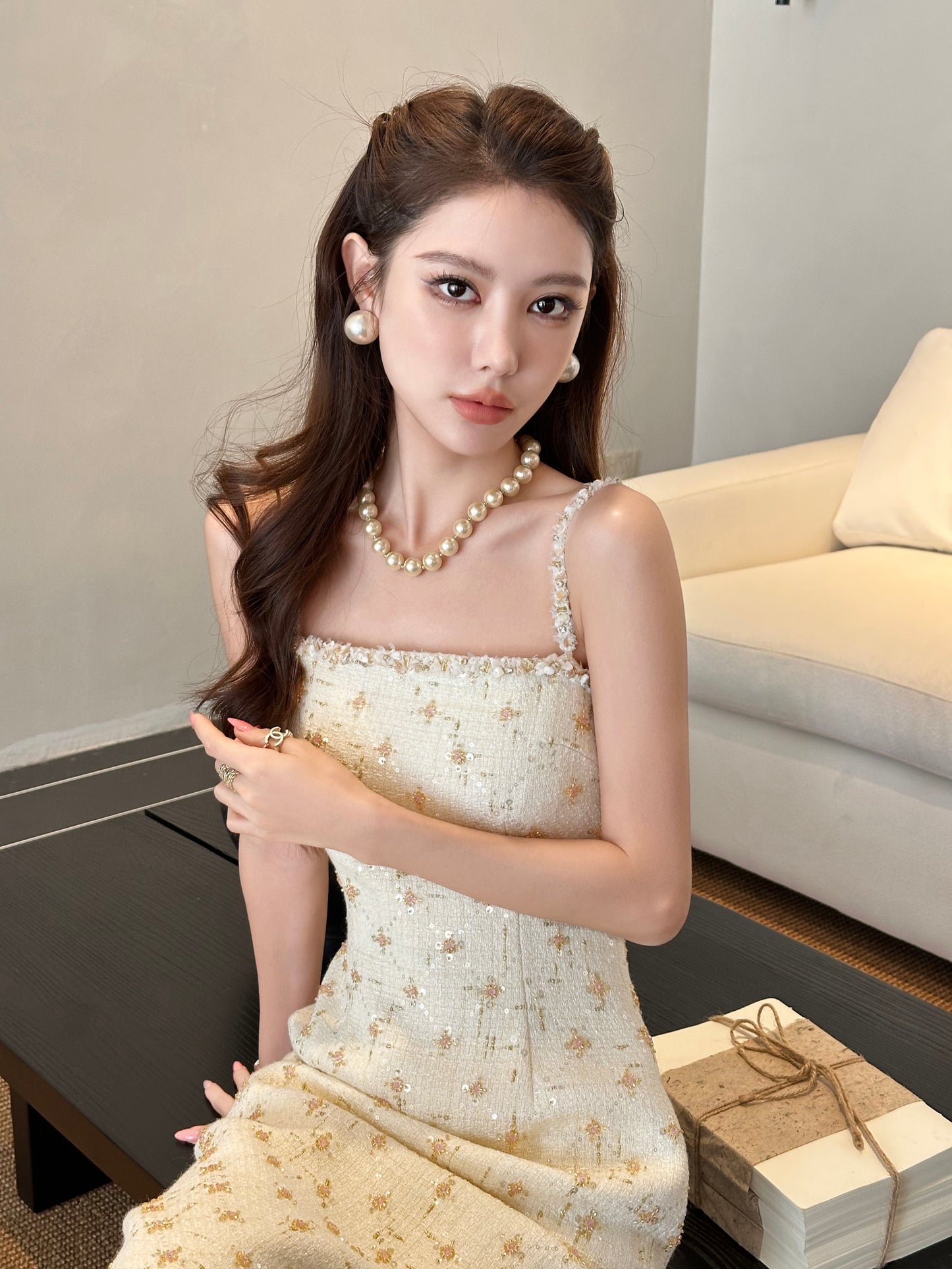 Layla Tweed Sequin Midi Dress