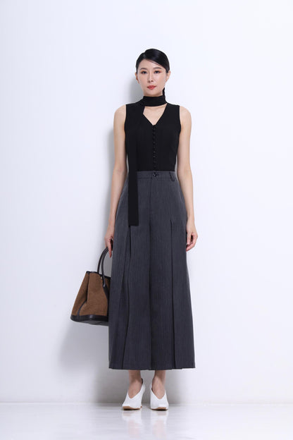 Becca V-Neck Chiffon Blouse